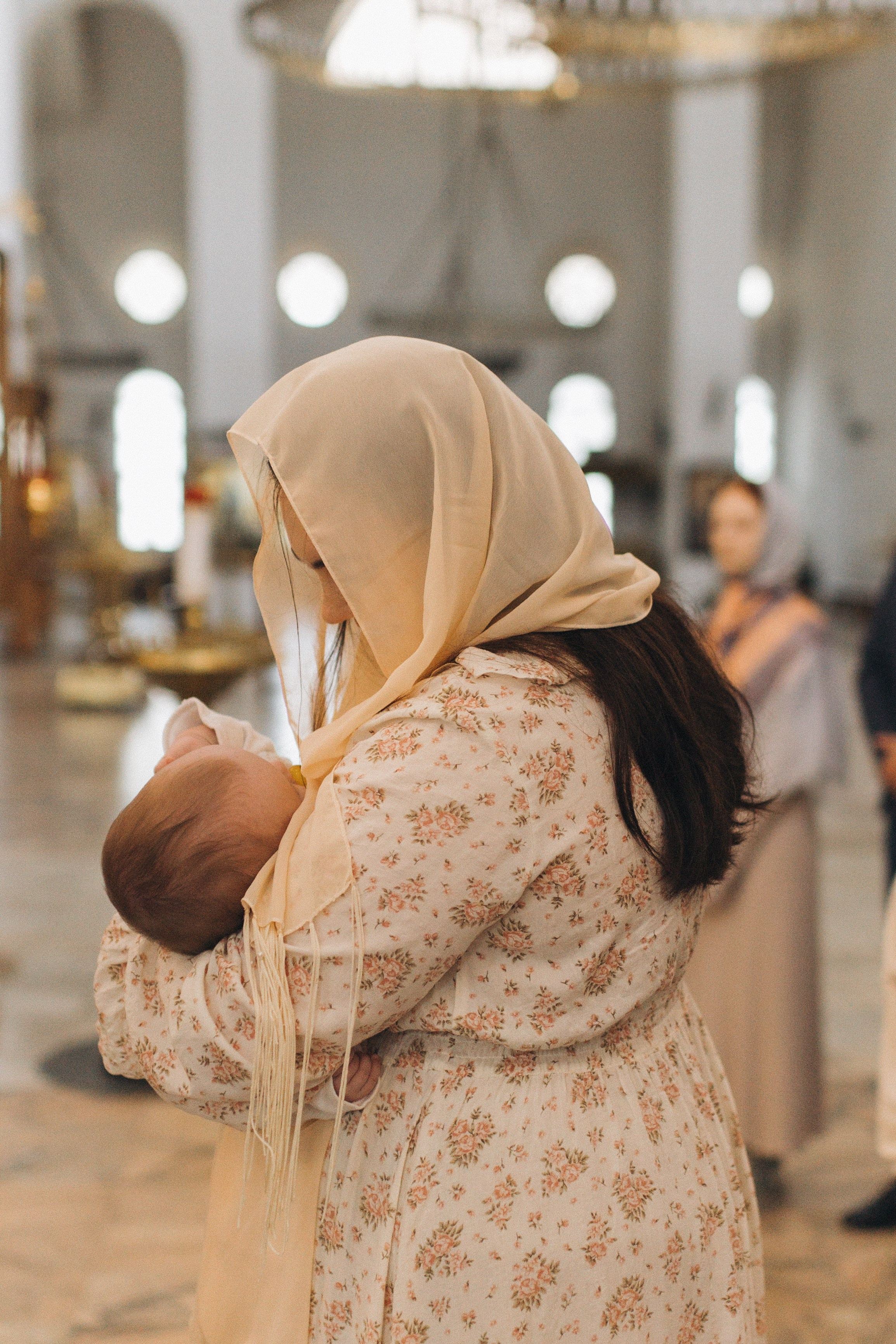 Крещение Настеньки. Семейный и свадебный фотограф в Москве и Зеленограде Марина Малярова