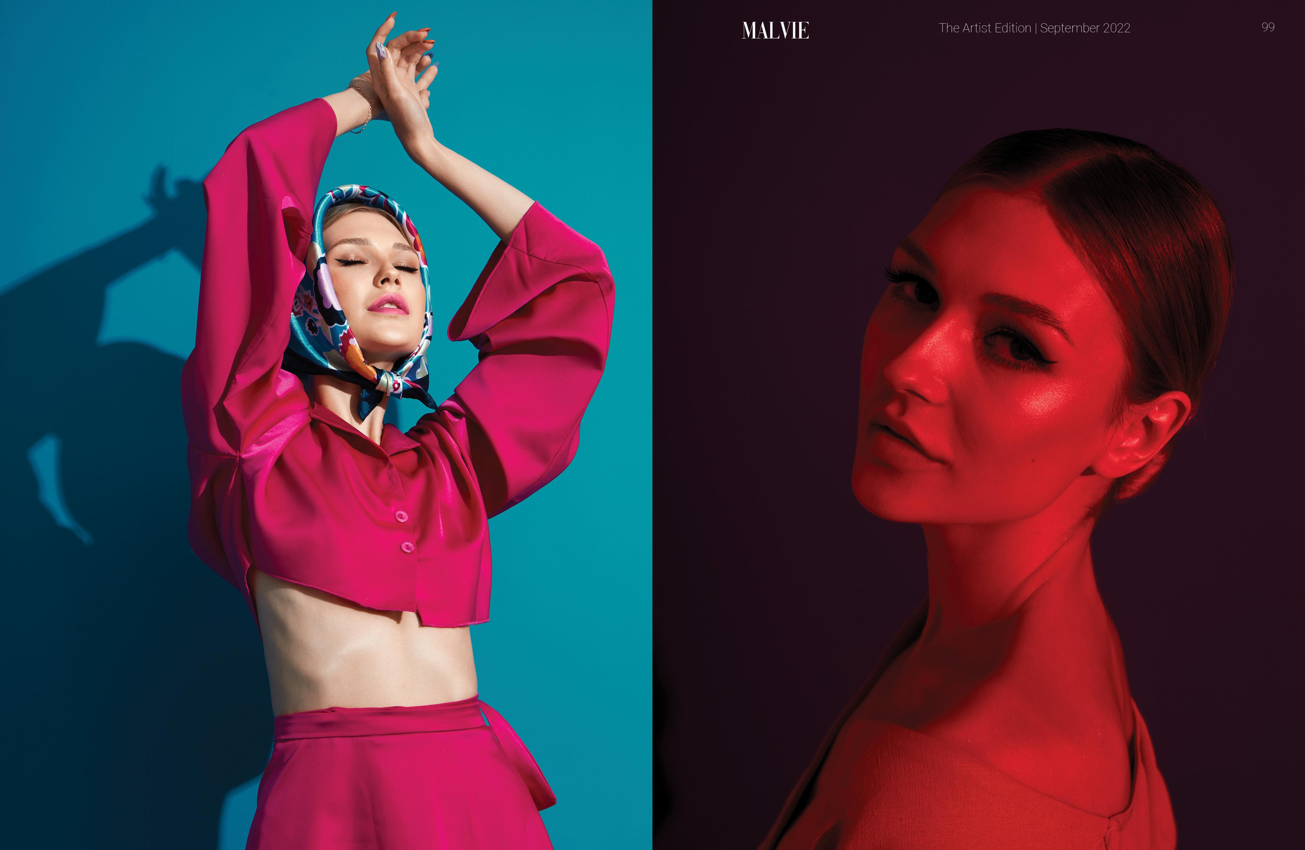 MALVIE. Fashion Photographer Oxana Chernomorets