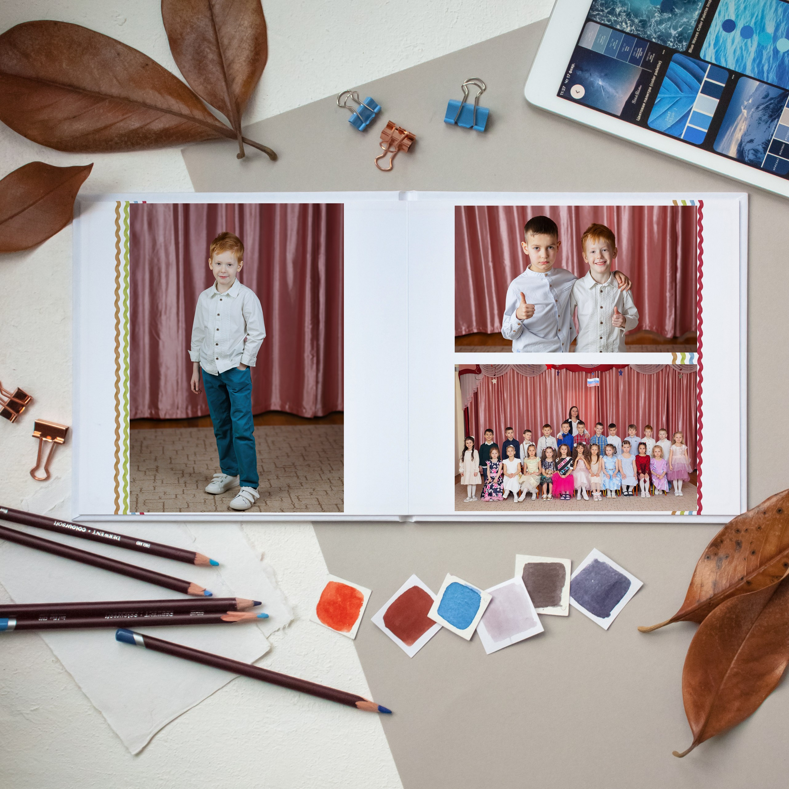 Примеры альбомов в Детский сад. Фотограф г. Москва Олеся Пантелеева