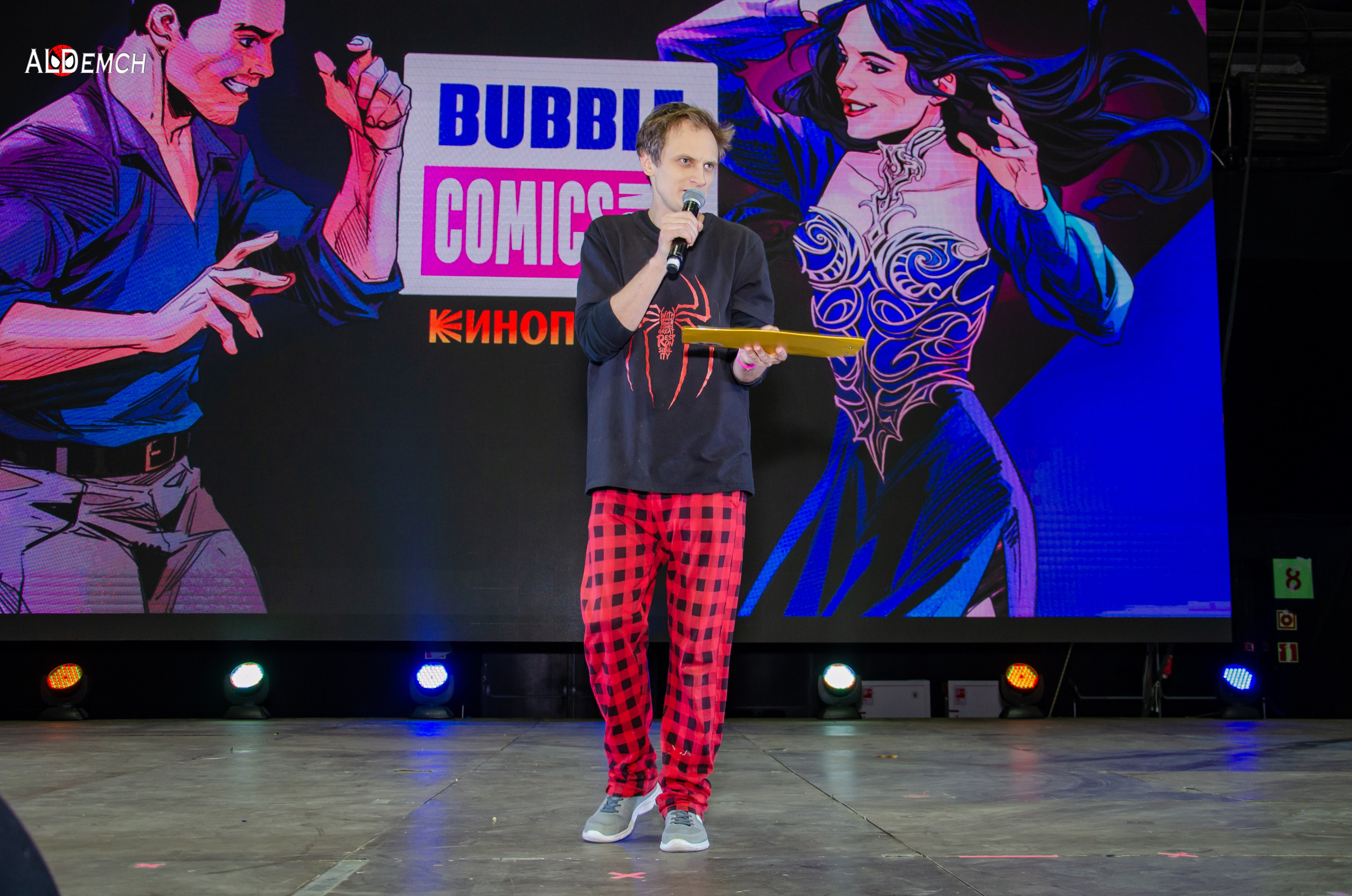 Bubble Comics Con фестиваль в Москве фотографии