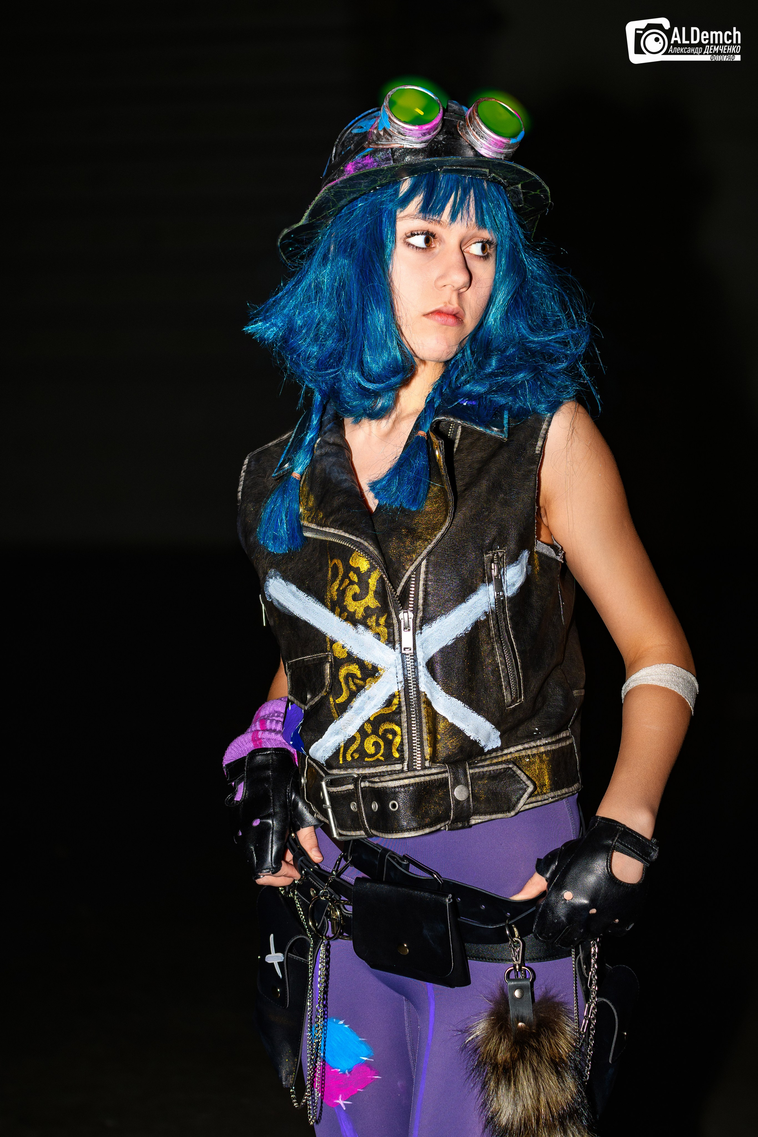 Аркейн, Ви, Джинкс, Лига Легенд фотосессия косплея в Москве