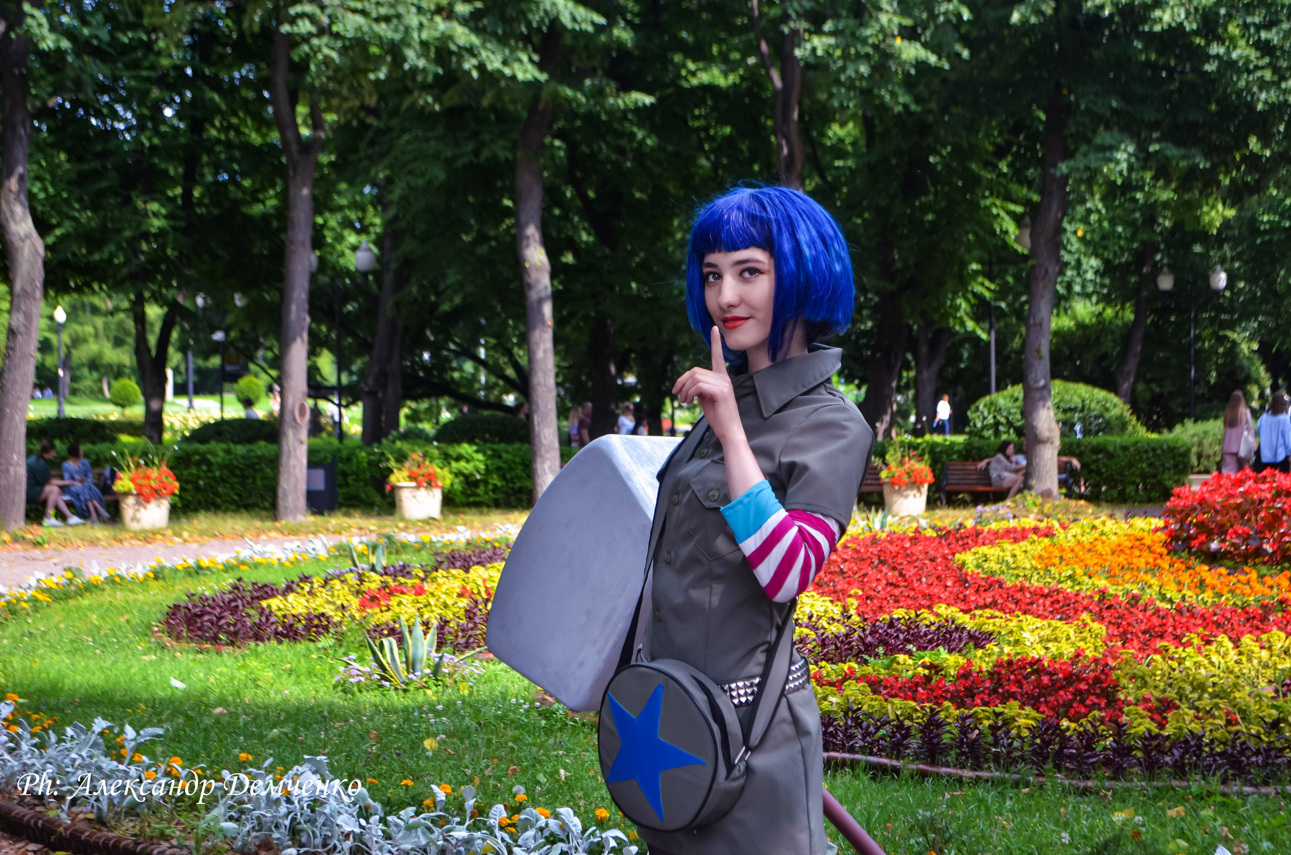 Фотосессия в Парке Горького на Лидеры молодого контента