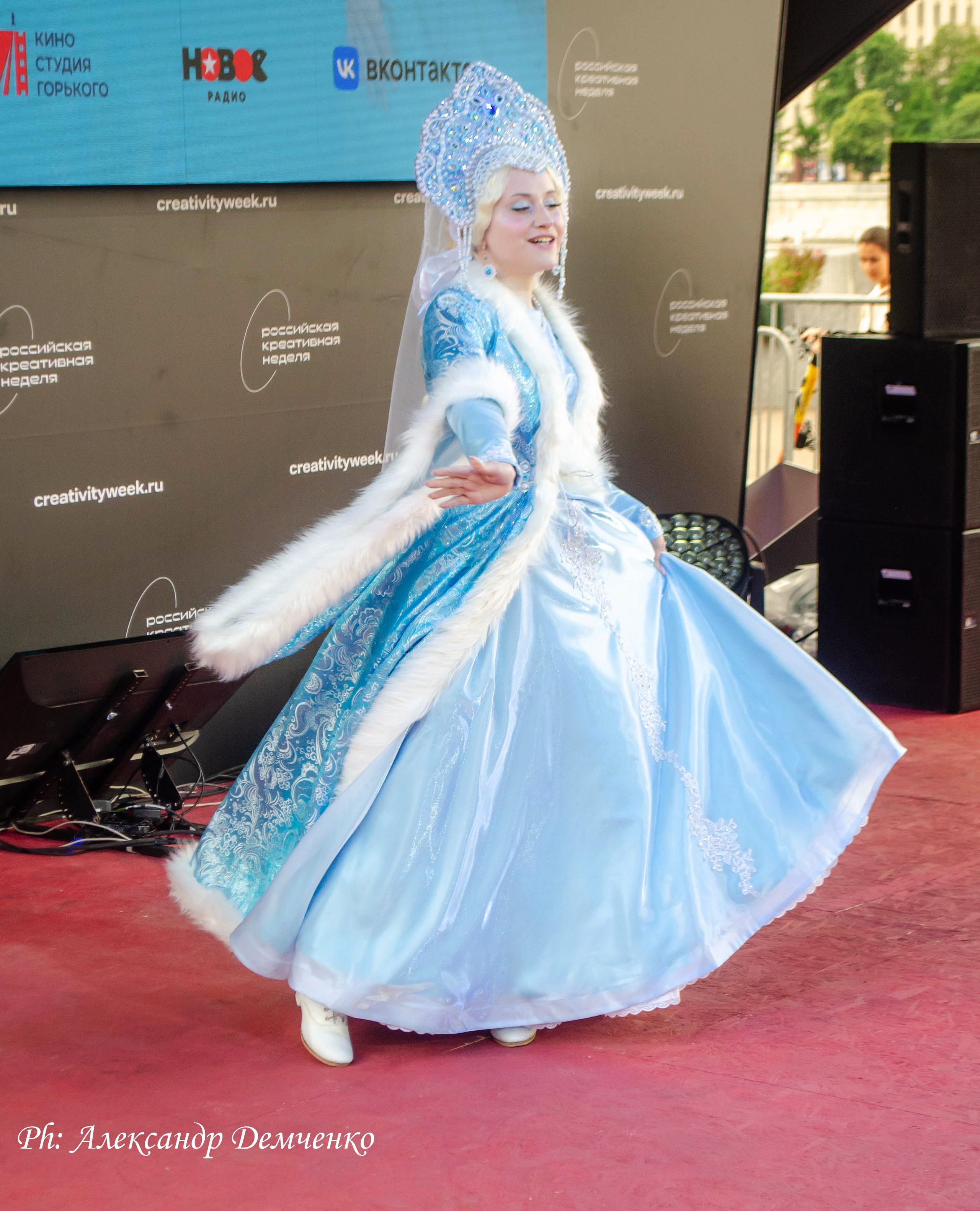 Фотосессия в Парке Горького на Лидеры молодого контента