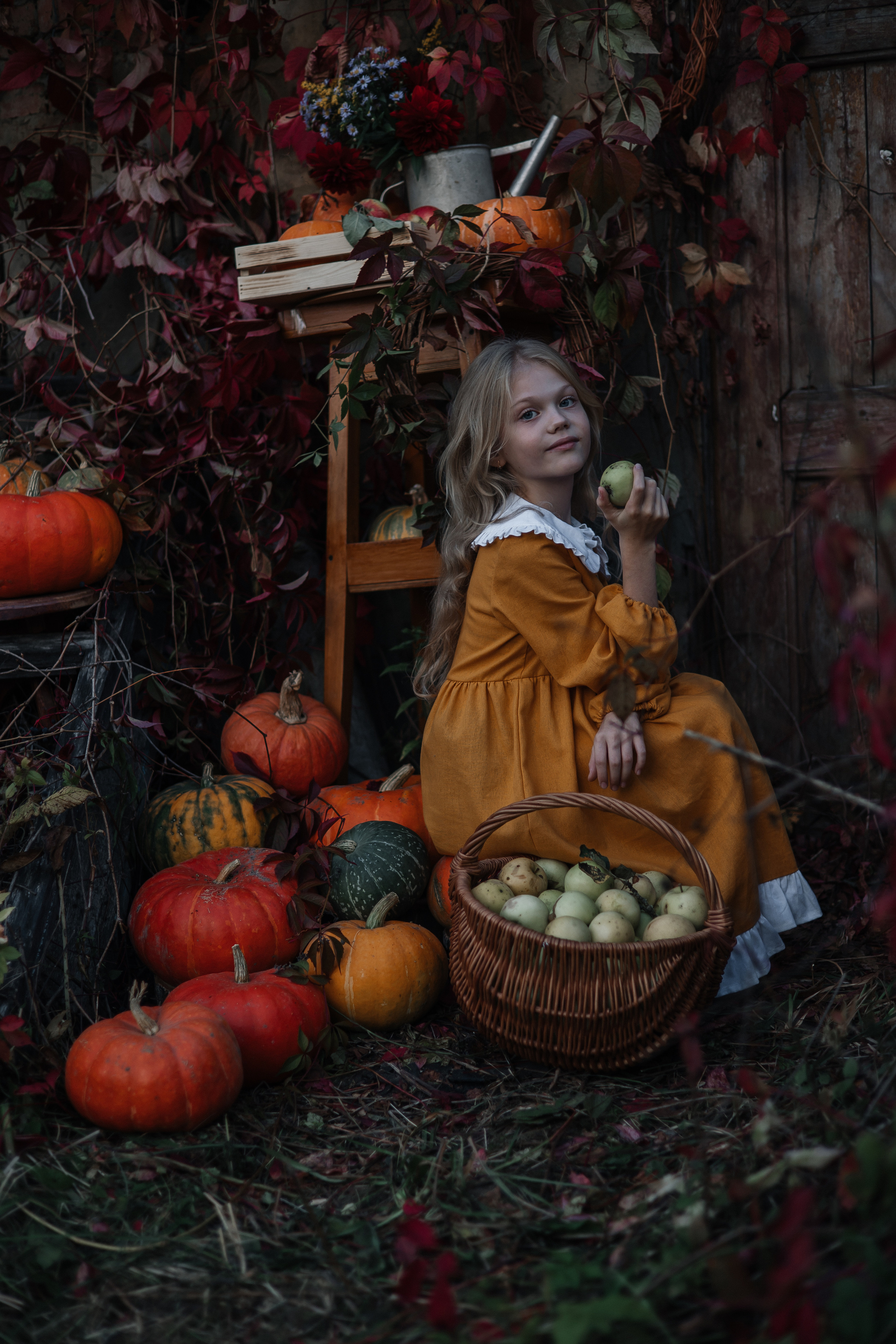 Тыковки и детки. Сказочный фотограф для Вас и Вашей семьи