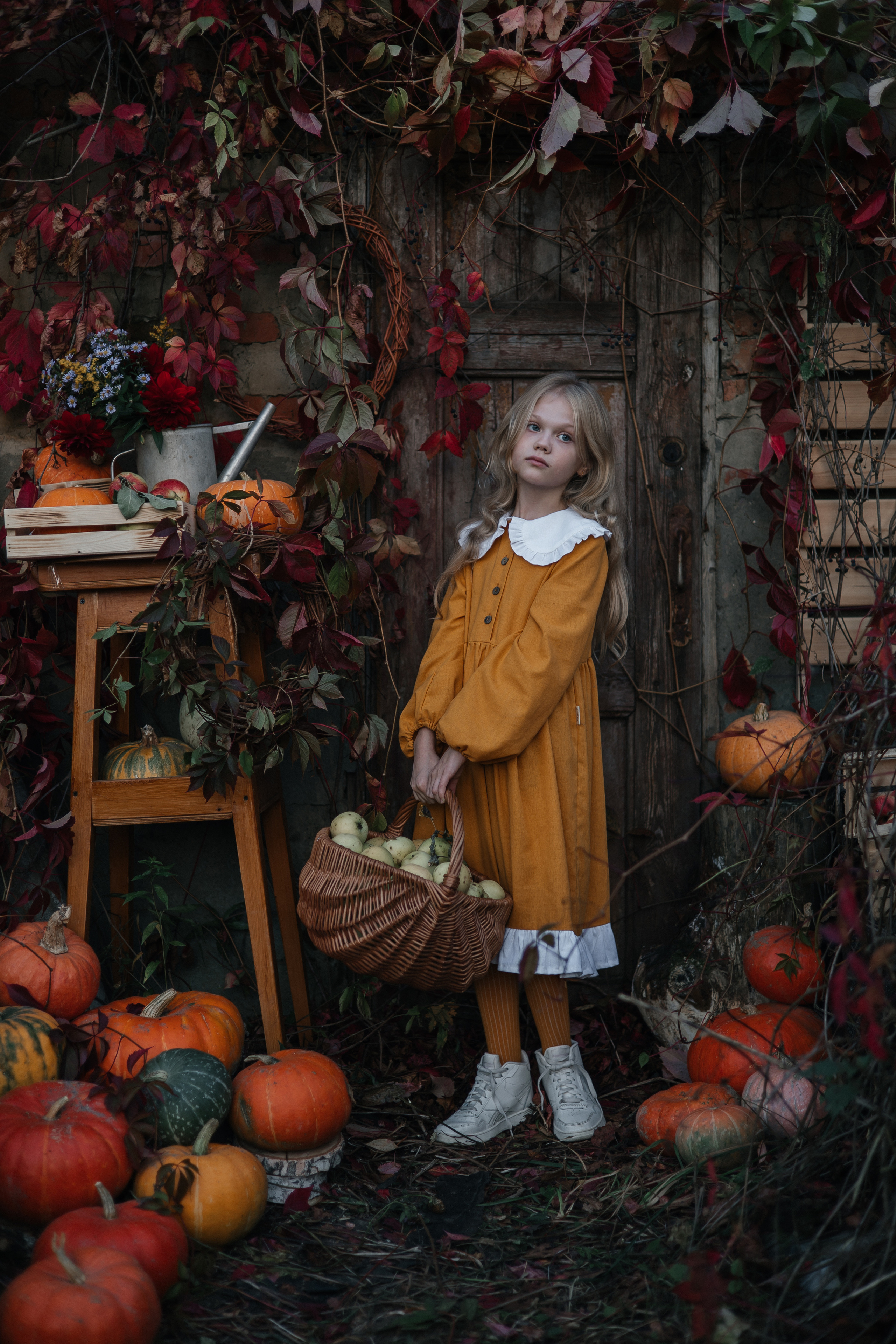 Тыковки и детки. Сказочный фотограф для Вас и Вашей семьи