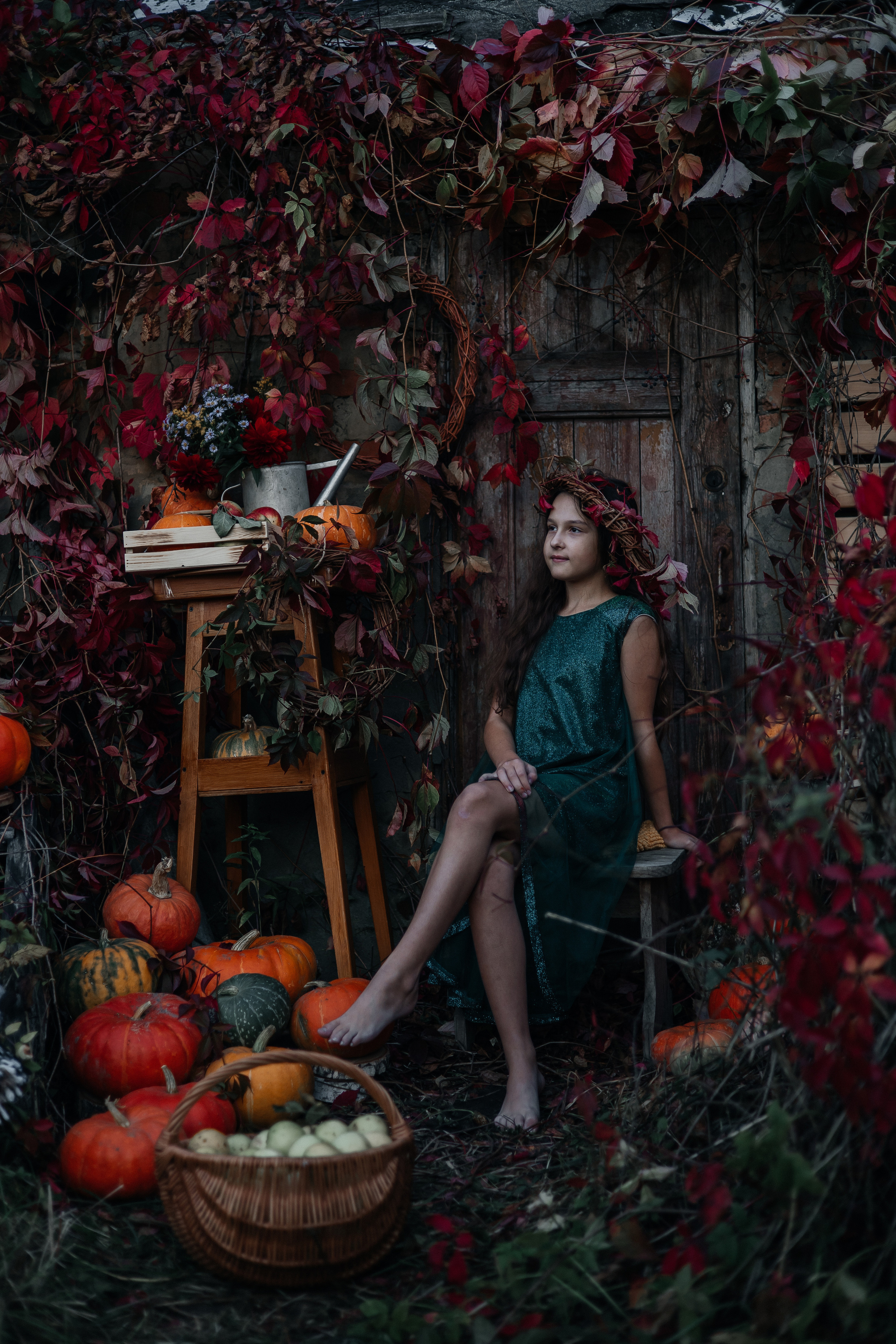 Тыковки и детки. Сказочный фотограф для Вас и Вашей семьи