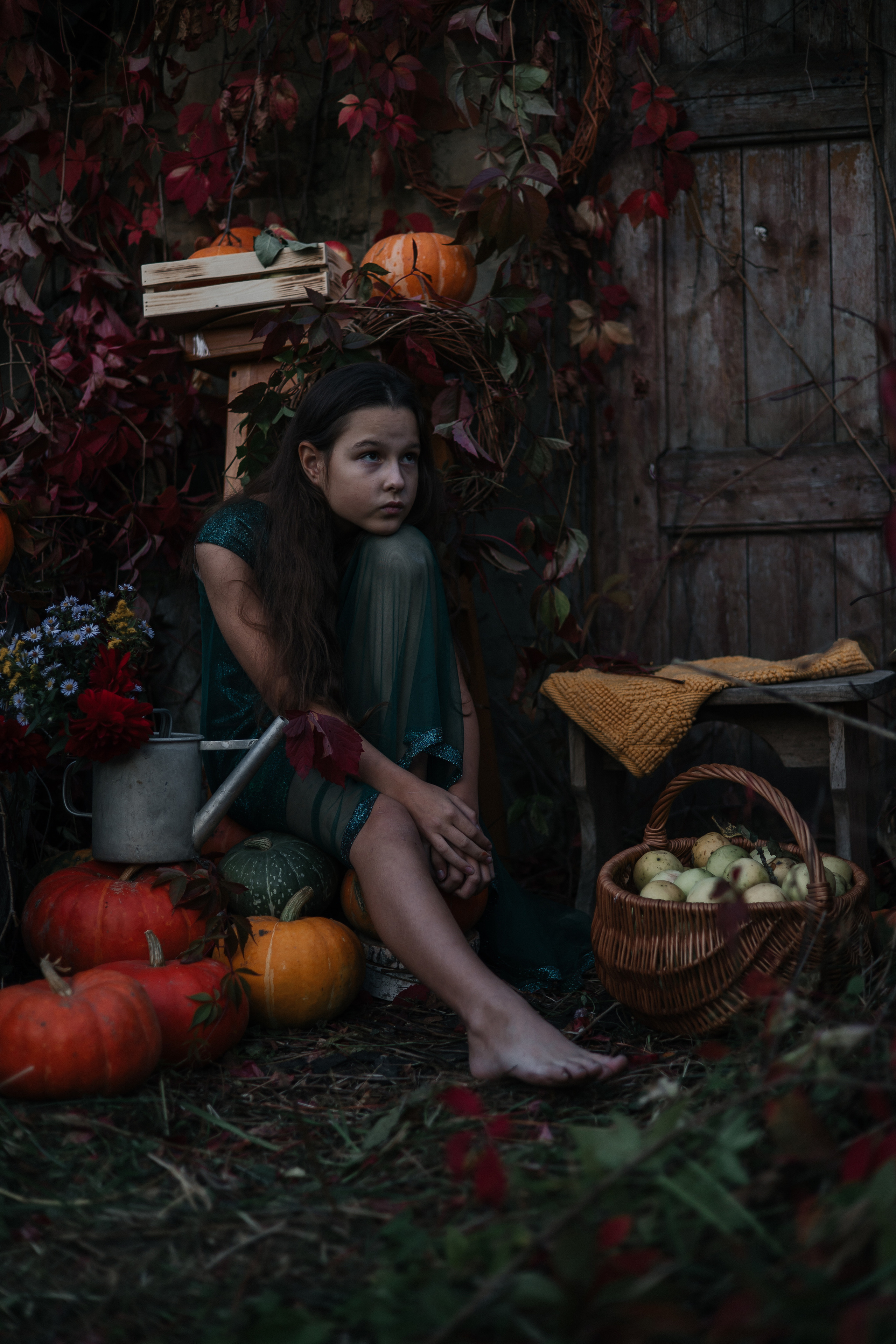 Тыковки и детки. Сказочный фотограф для Вас и Вашей семьи