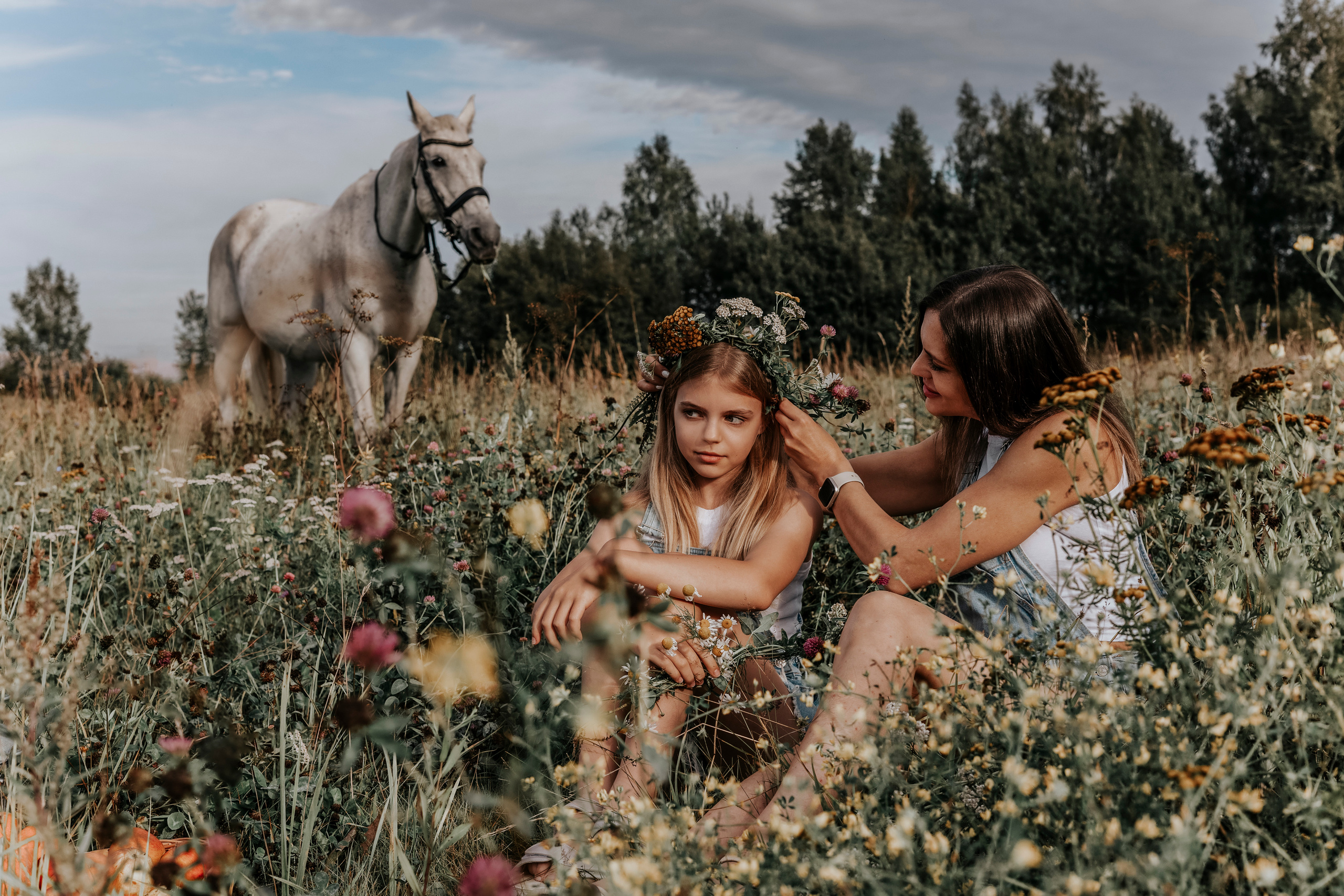 Катерина, Виктория и конь Соломон. Сказочный фотограф для Вас и Вашей семьи