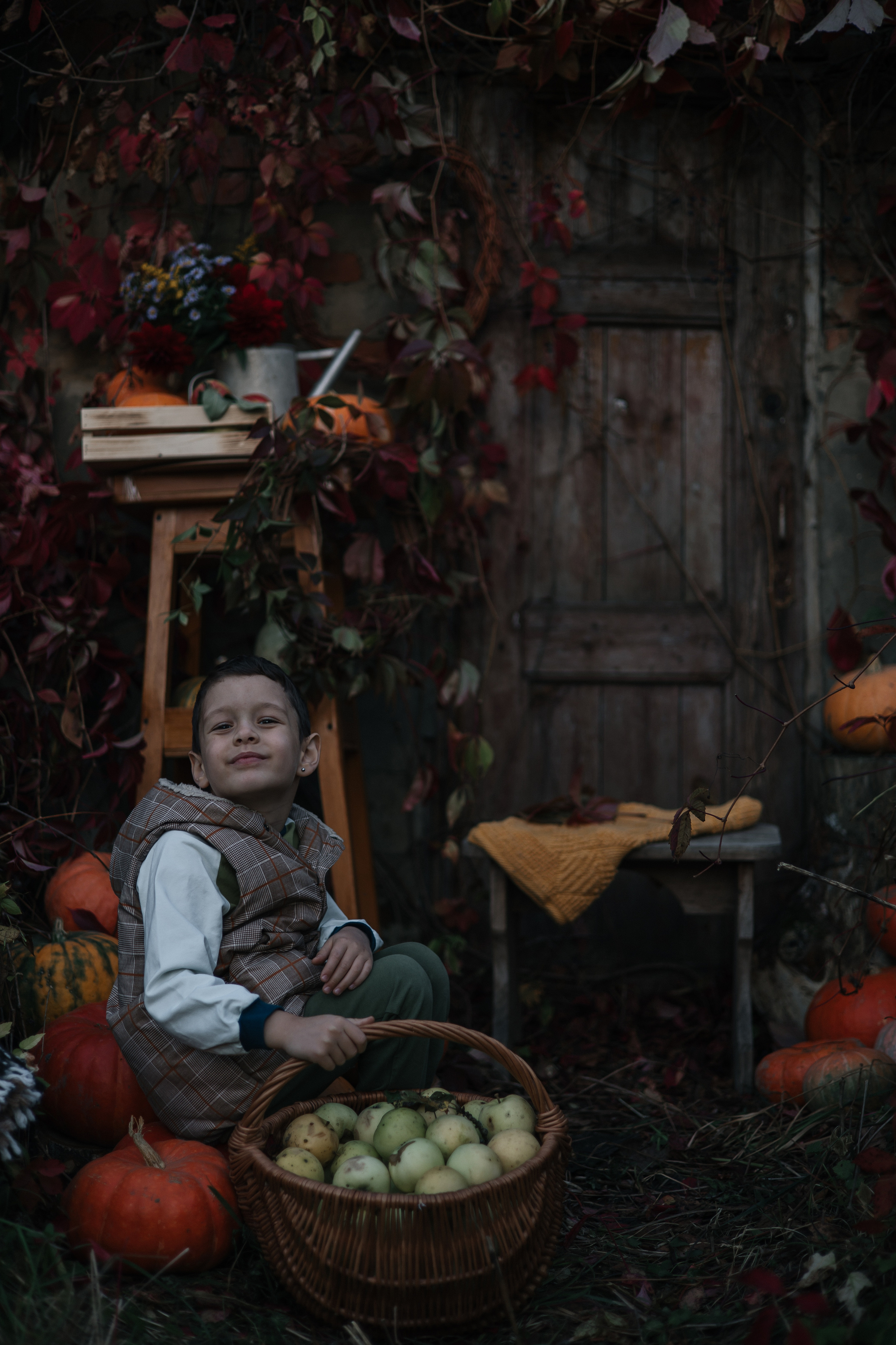 Тыковки и детки. Сказочный фотограф для Вас и Вашей семьи