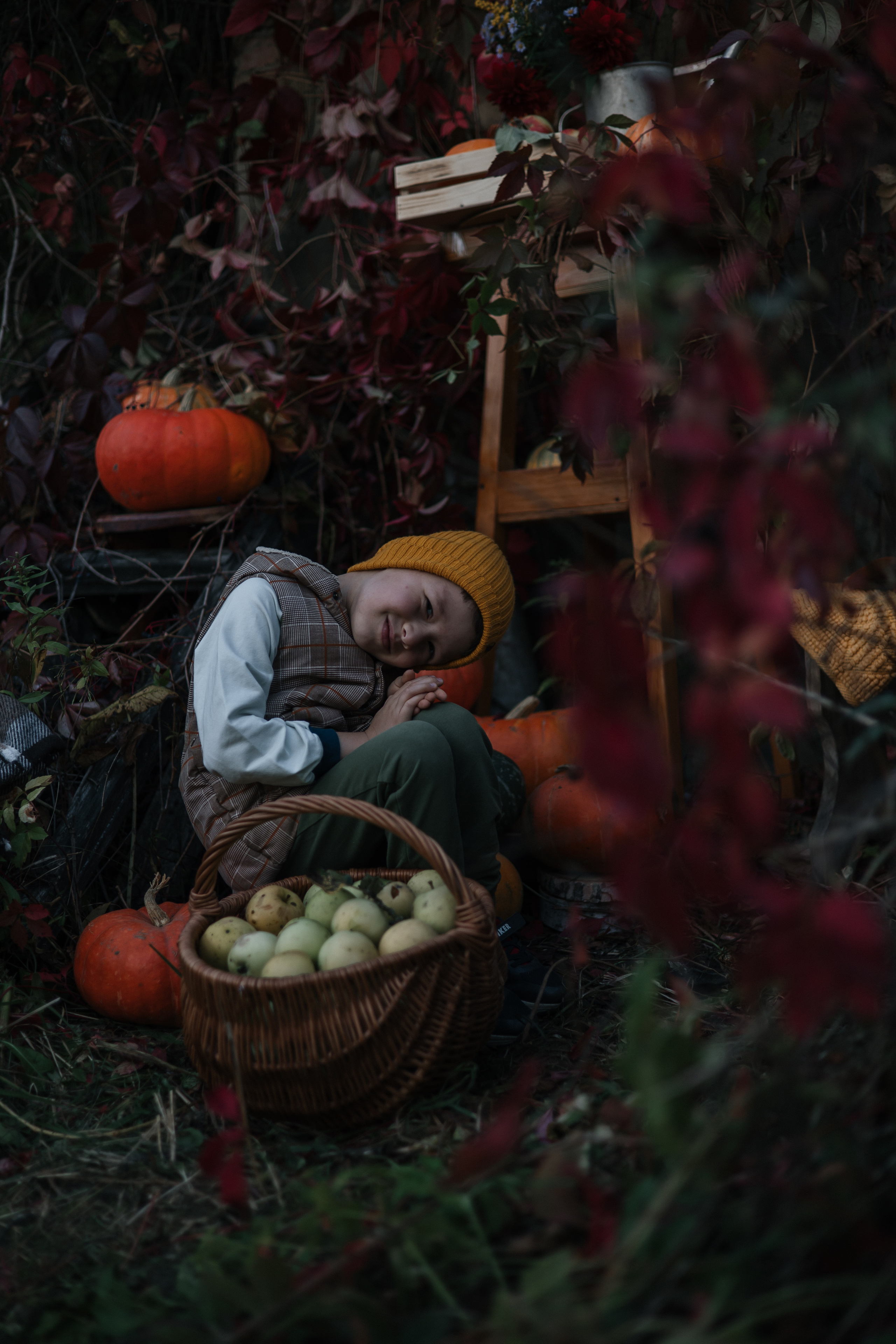 Тыковки и детки. Сказочный фотограф для Вас и Вашей семьи