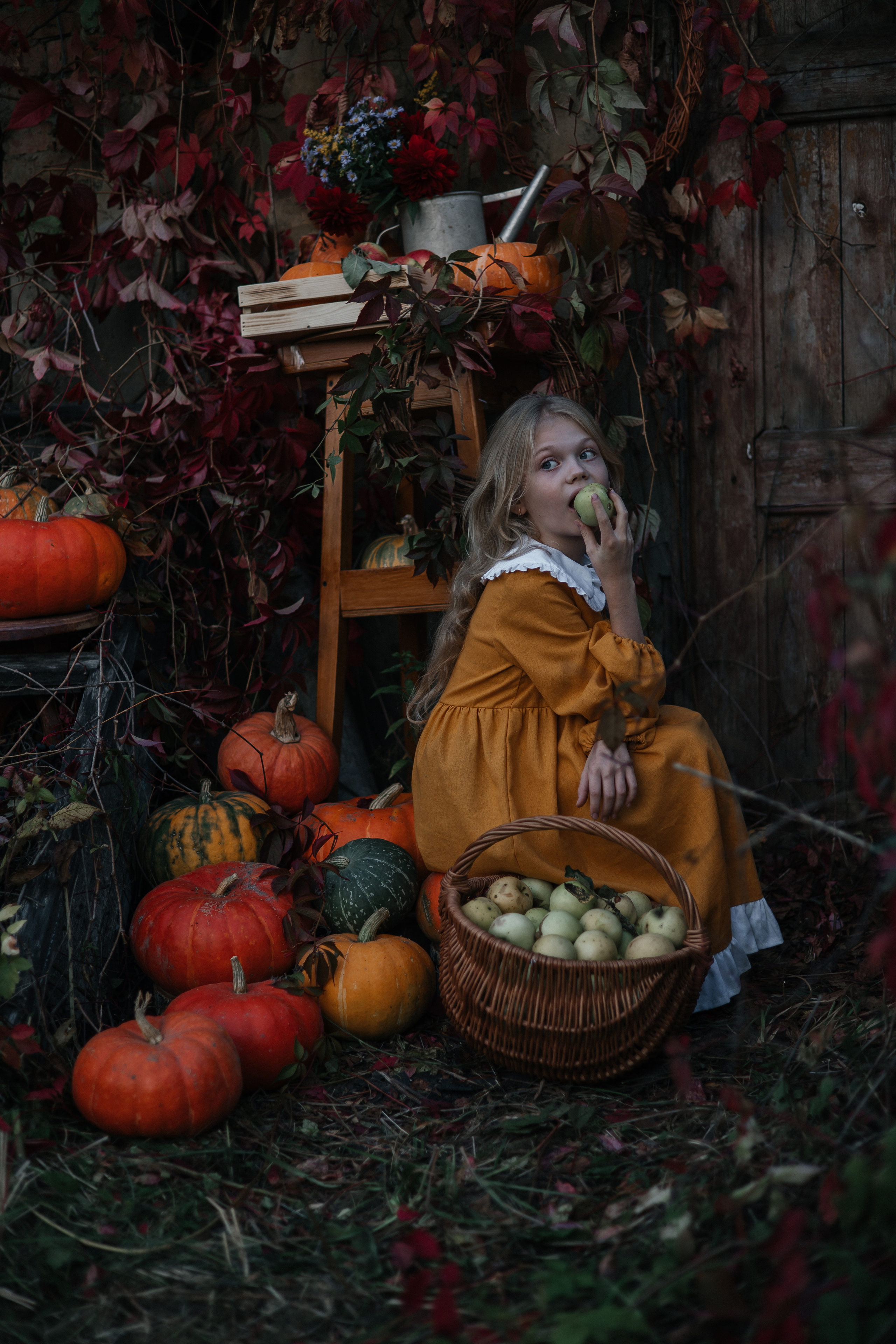 Тыковки и детки. Сказочный фотограф для Вас и Вашей семьи