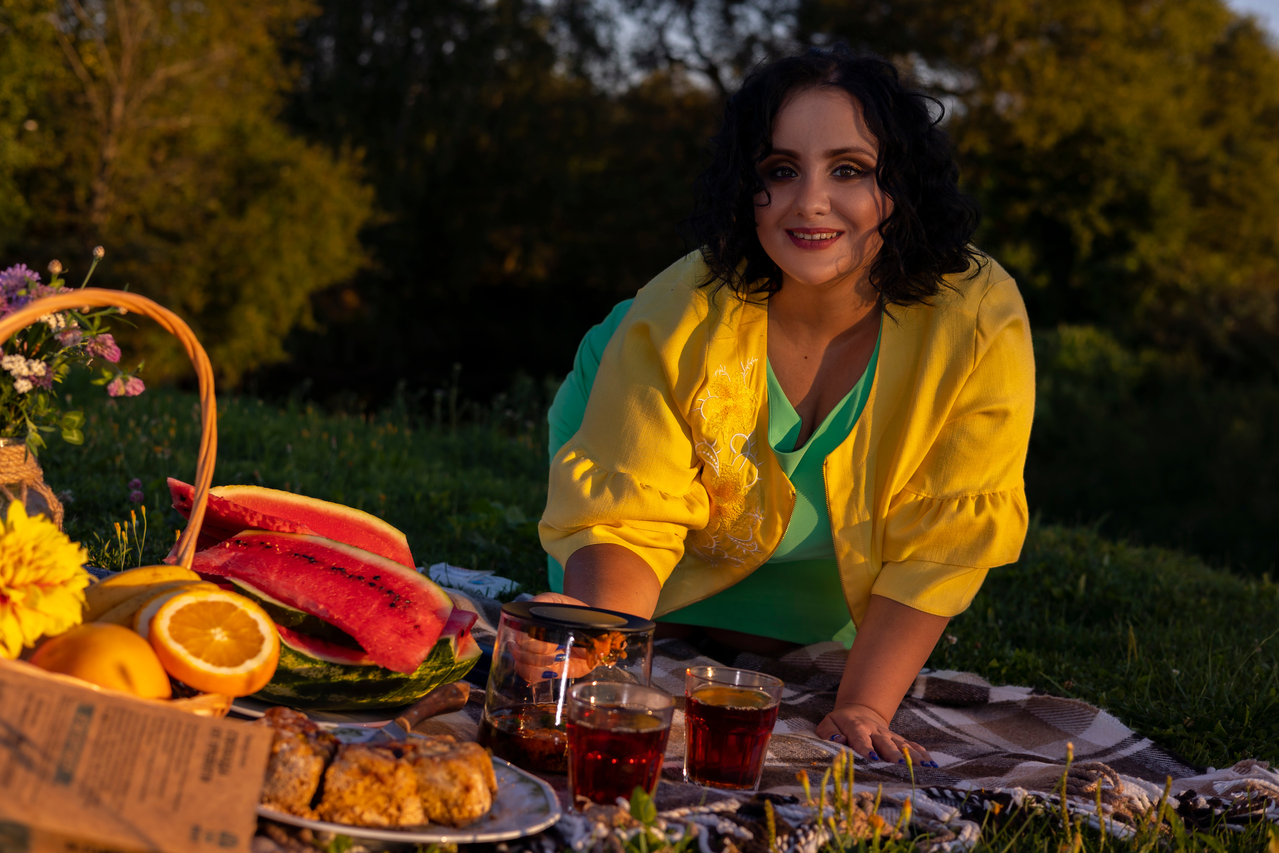 Евгения пикник в парке. Сказочный фотограф для Вас и Вашей семьи
