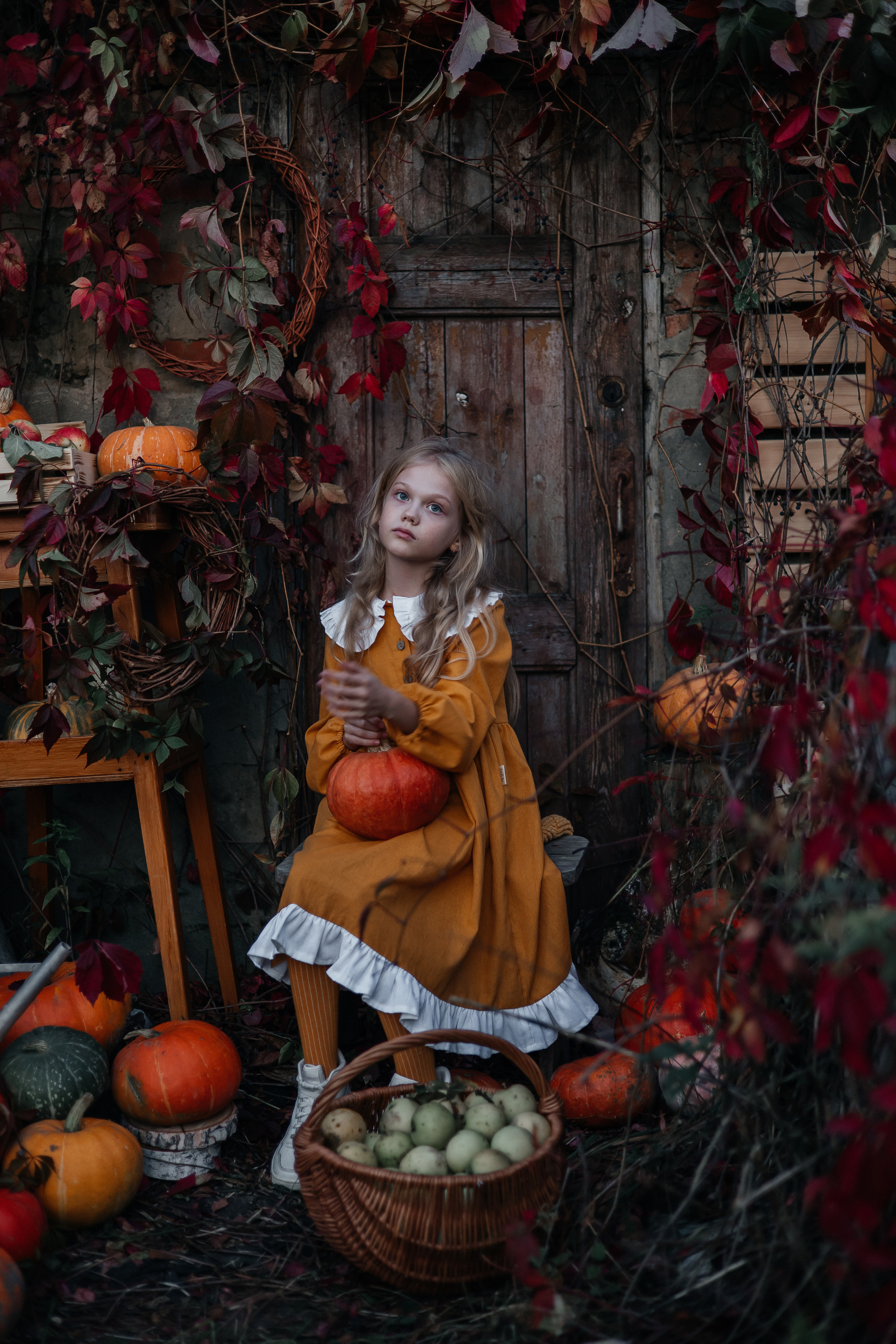 Тыковки и детки. Сказочный фотограф для Вас и Вашей семьи