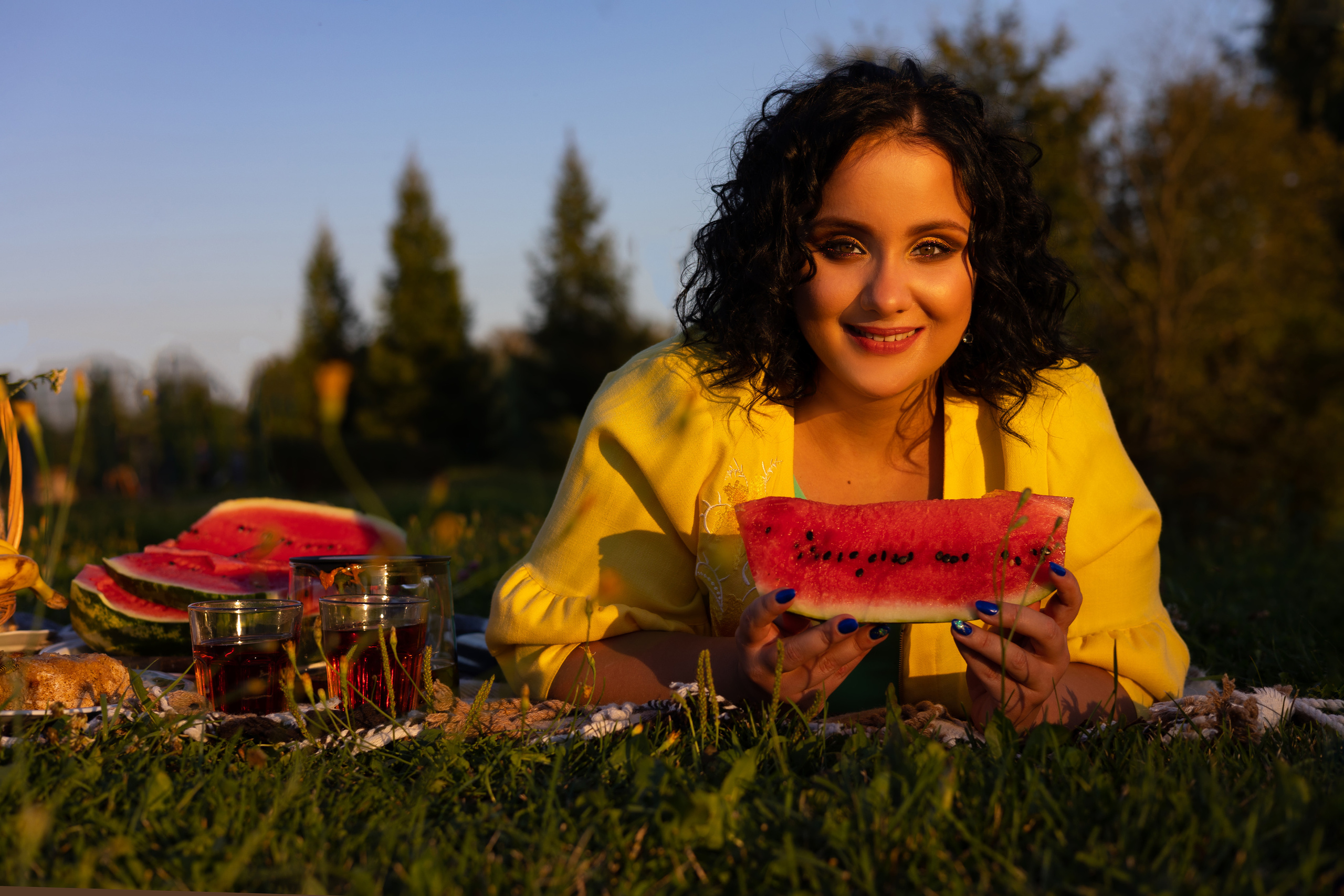 Евгения пикник в парке. Сказочный фотограф для Вас и Вашей семьи