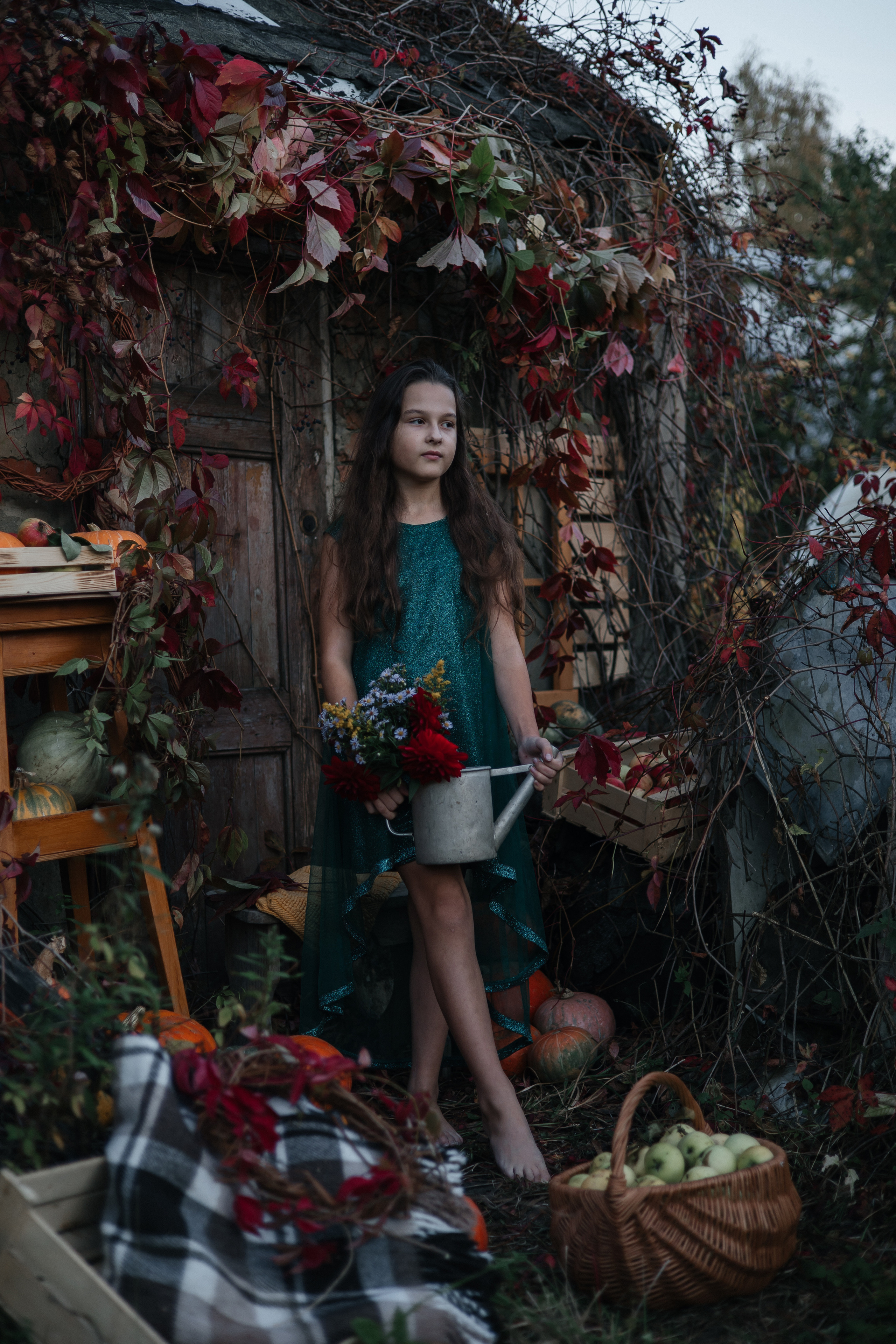 Тыковки и детки. Сказочный фотограф для Вас и Вашей семьи