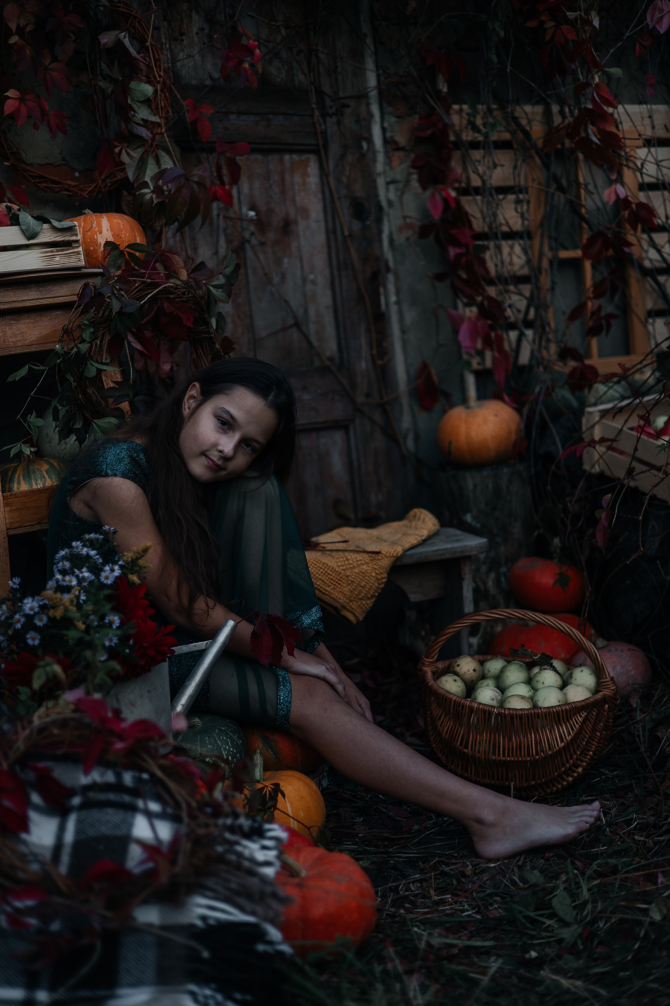 Тыковки и детки. Сказочный фотограф для Вас и Вашей семьи