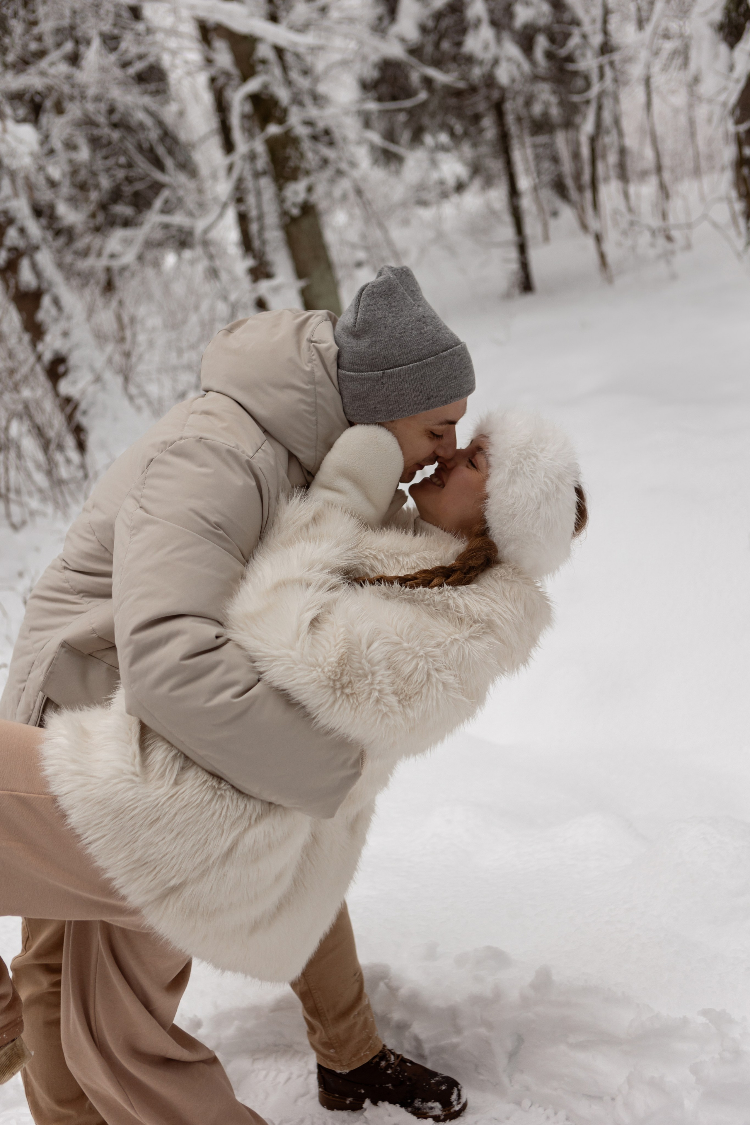 Новогодняя фотосессия с собачками в шуваловском парке. Свадебный фотограф в СПБ | Санкт-Петербурге Анастасия Рахимгулова