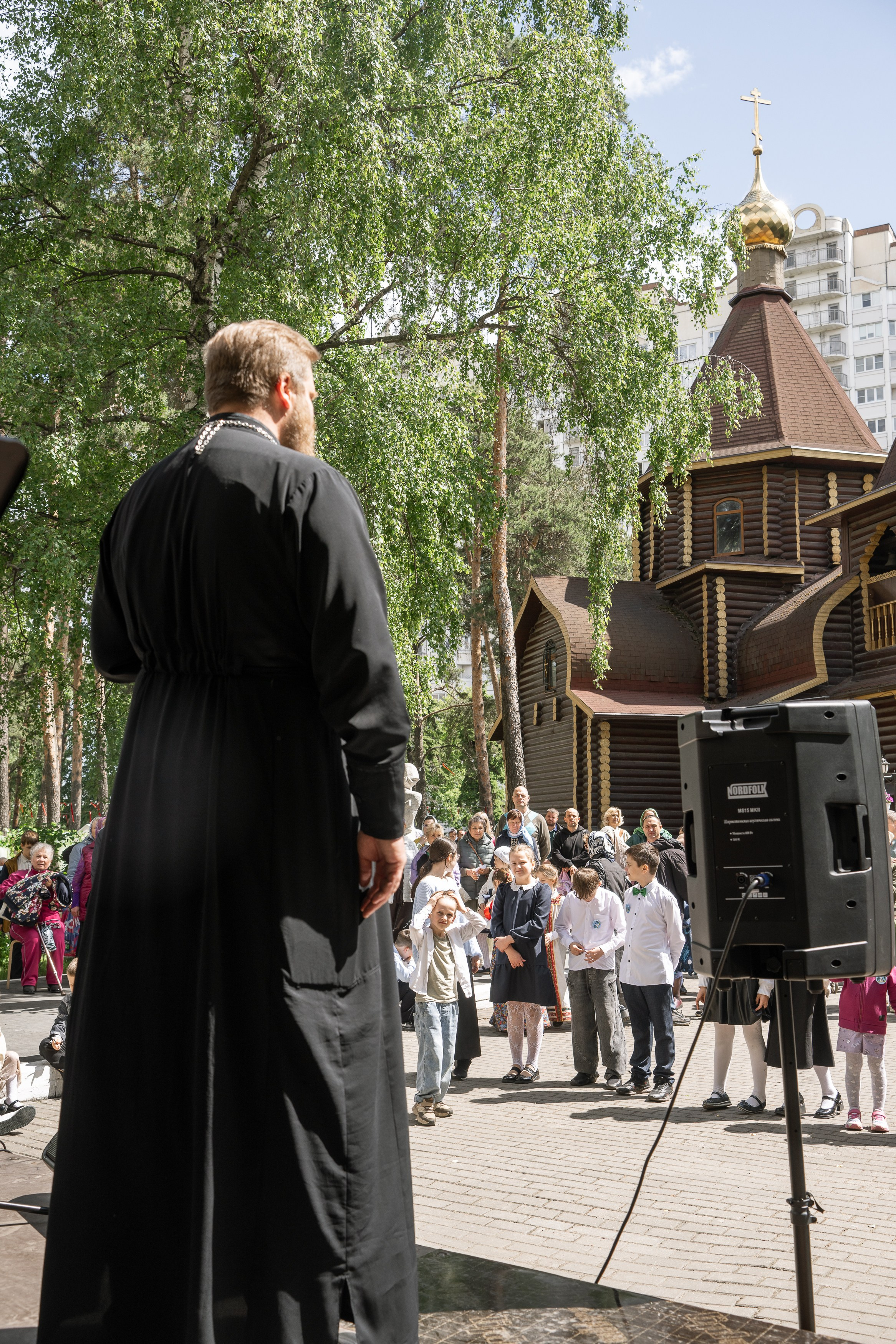 Престольный праздник в храме Троицы Живоначальной. Фотограф Москва/Подмосковье