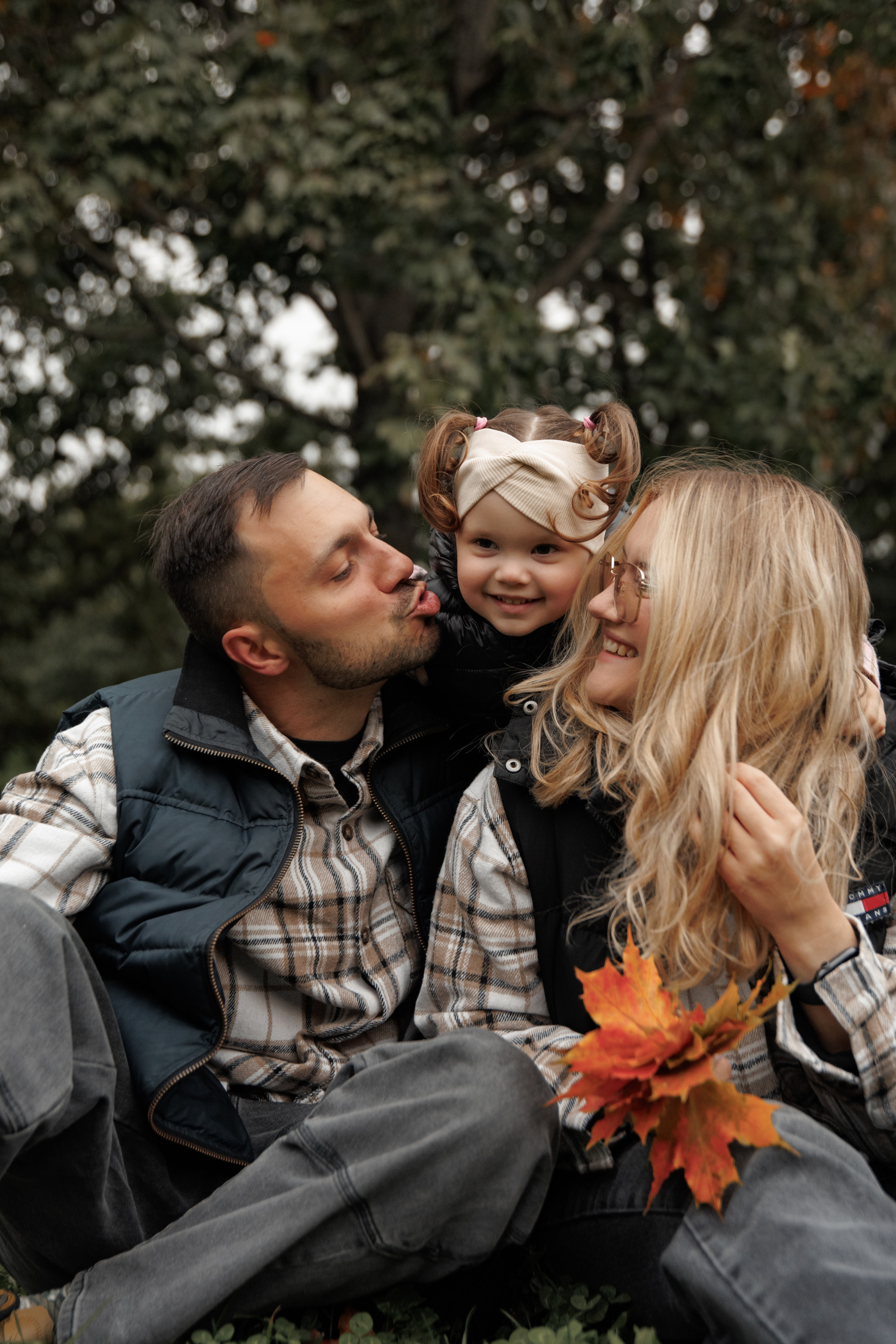 Настя, Денис и Маша