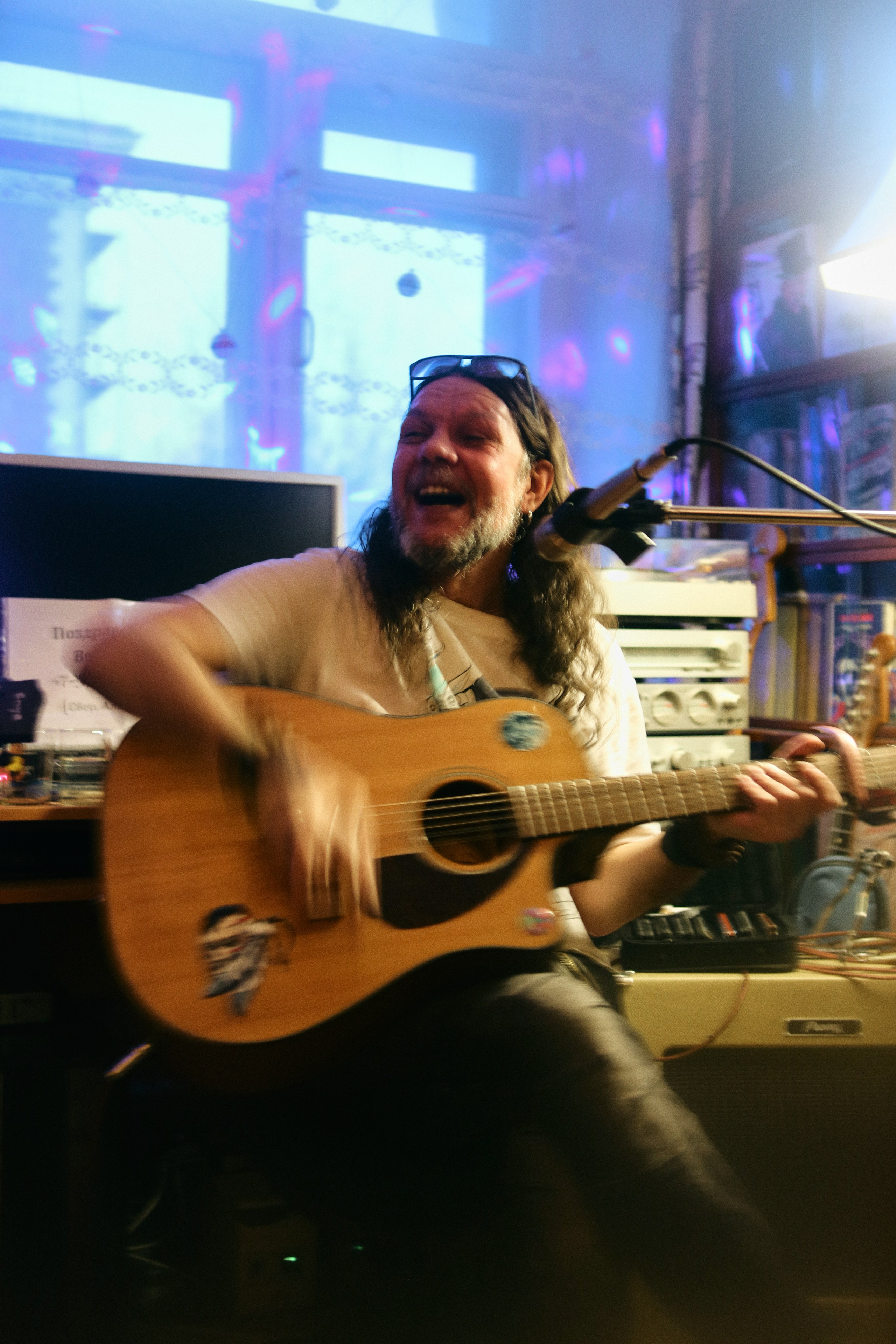 Home concert on Vesta's birthday. Фотограф Антонина Гудкова