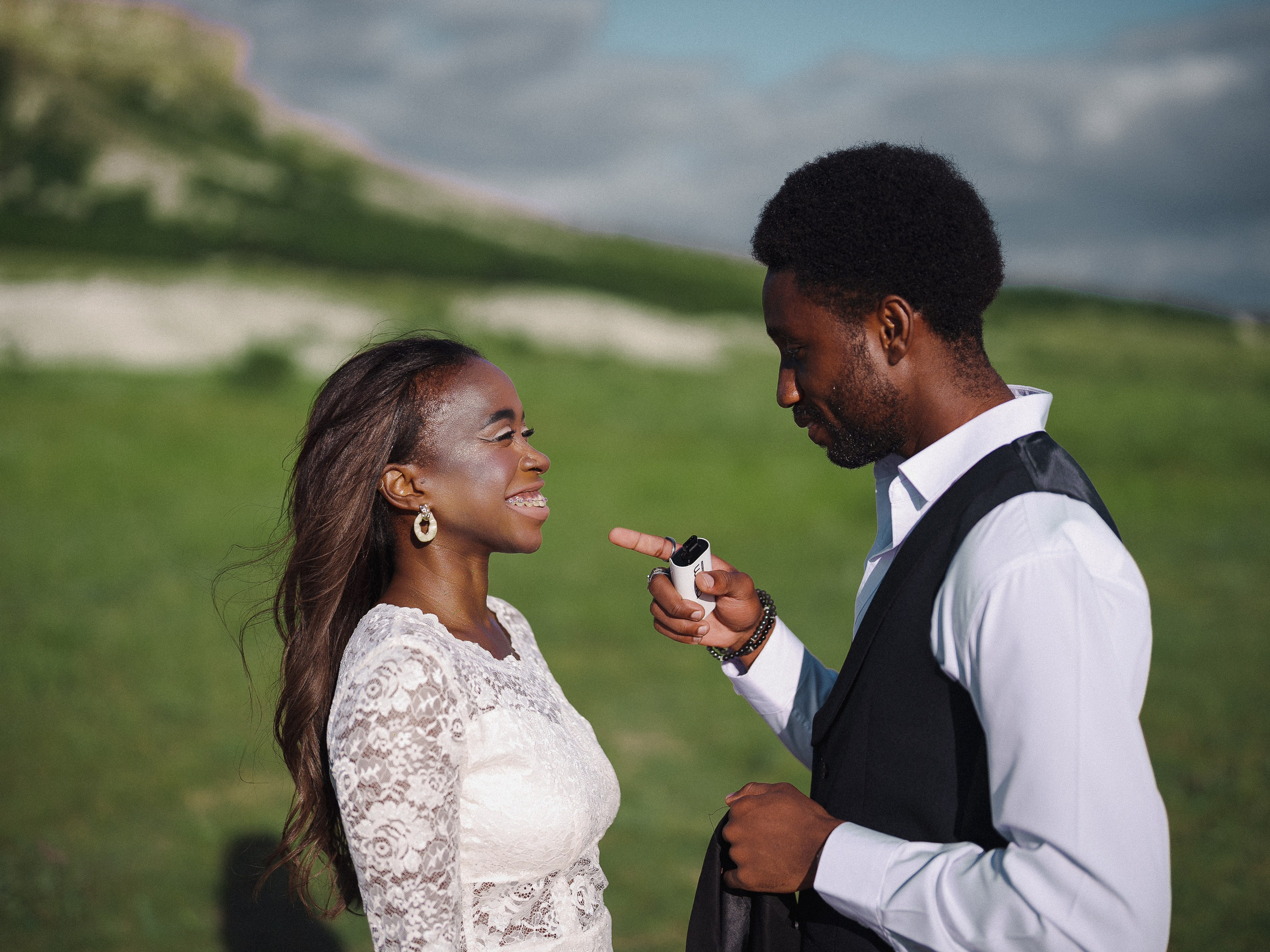 Прогулка на Белой скале. Фотограф Олег Сотник