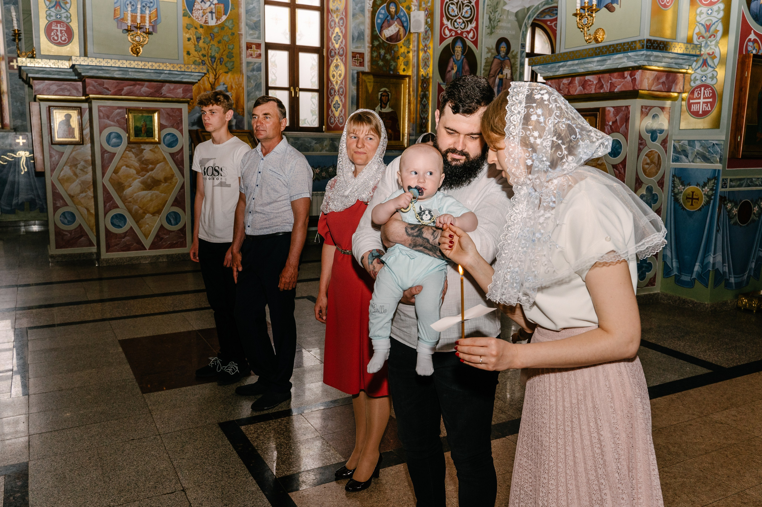 Крещение Федора. Свадебный фотограф Юлия Копылова