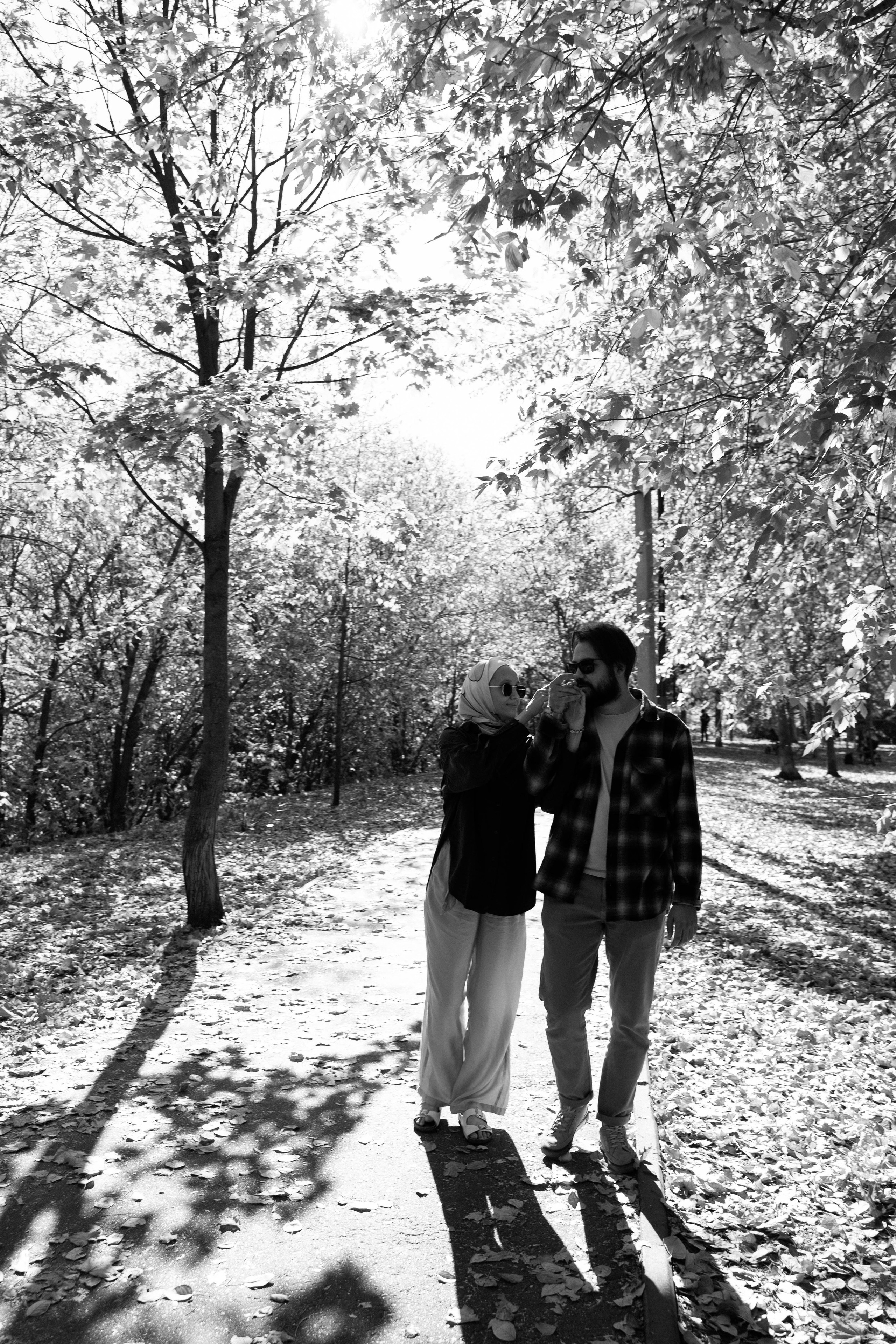 Трое в парке