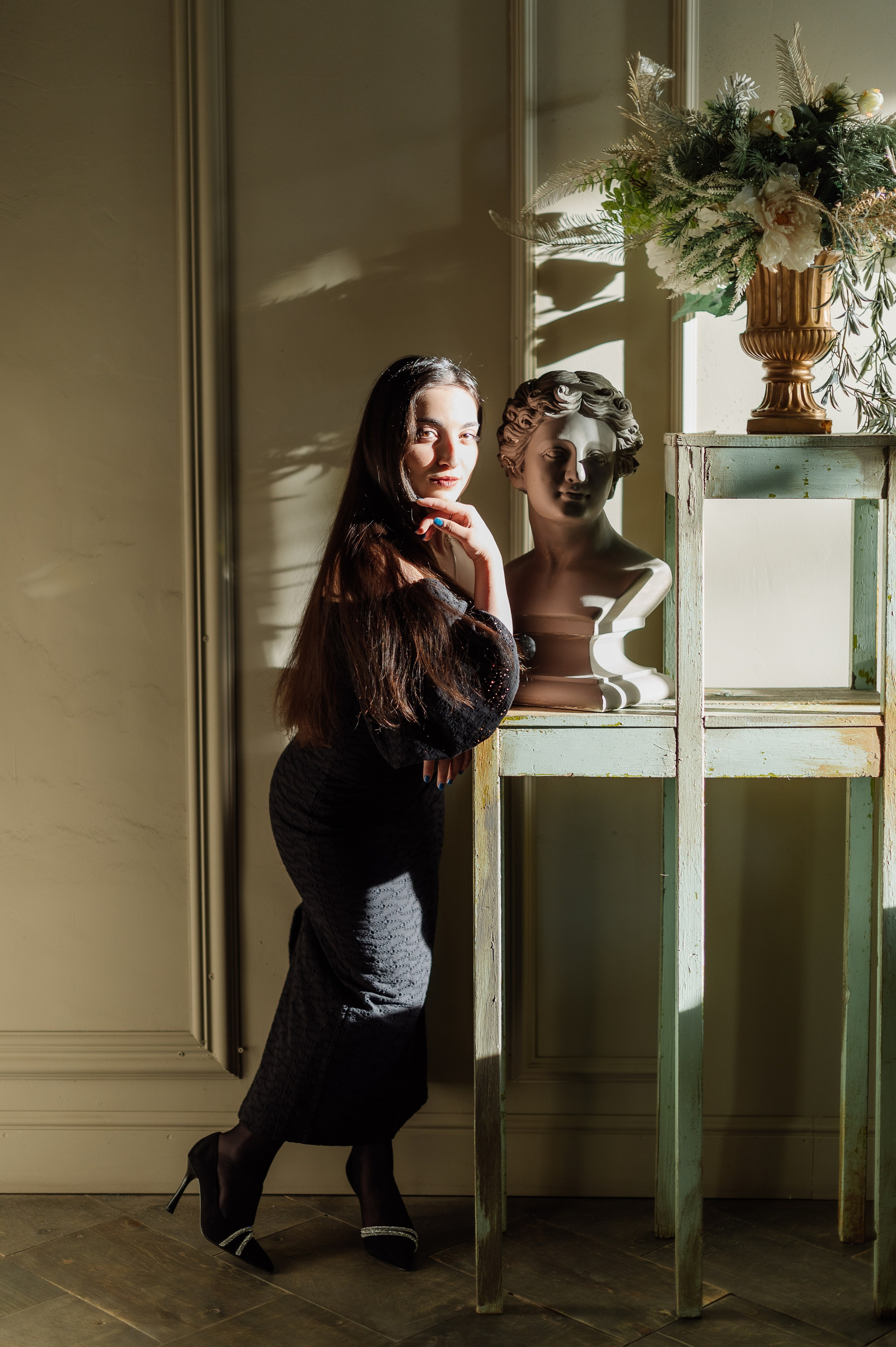 Индивидуальная фотосессия в студии для Аллы