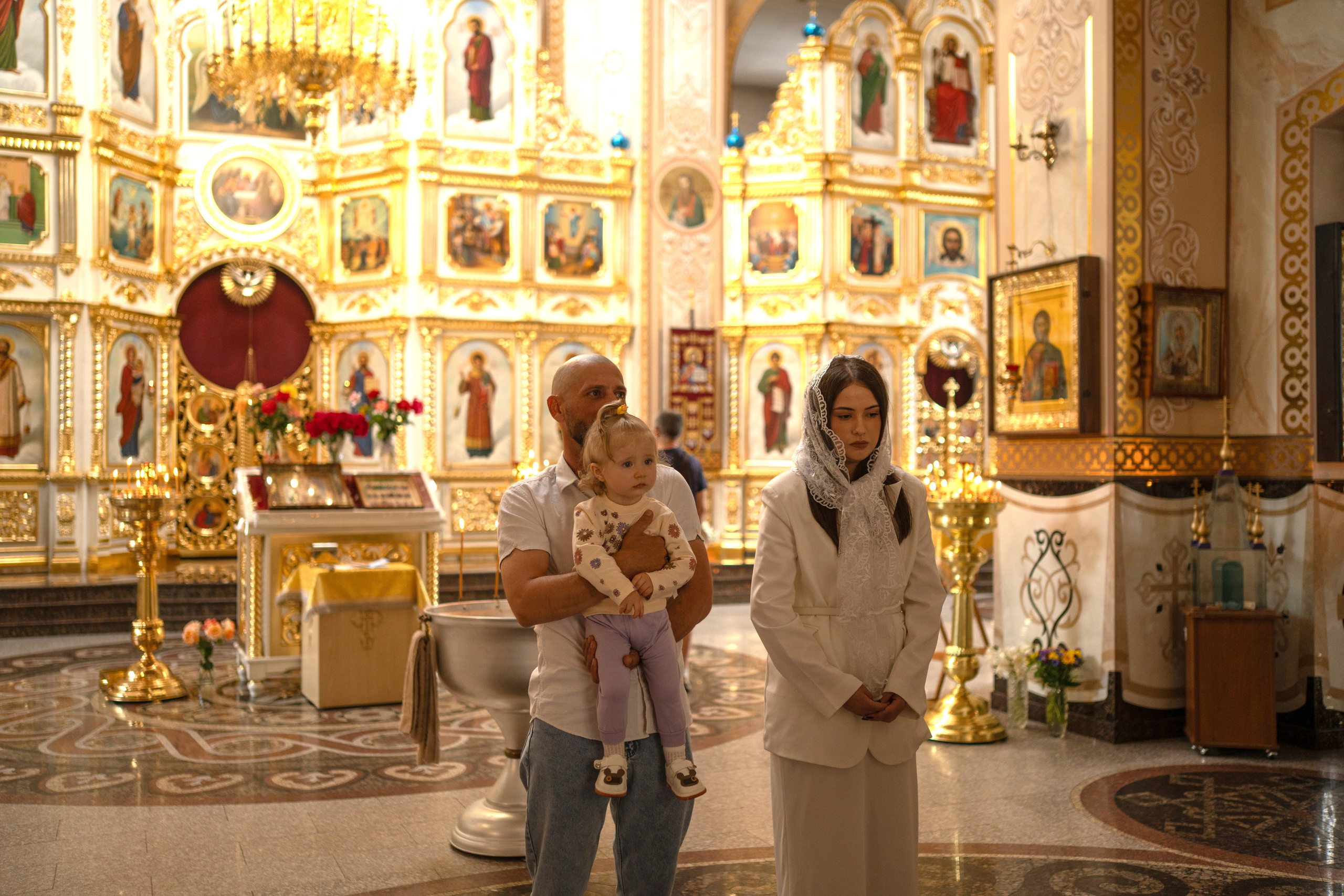 Таинство крещения Екатерины