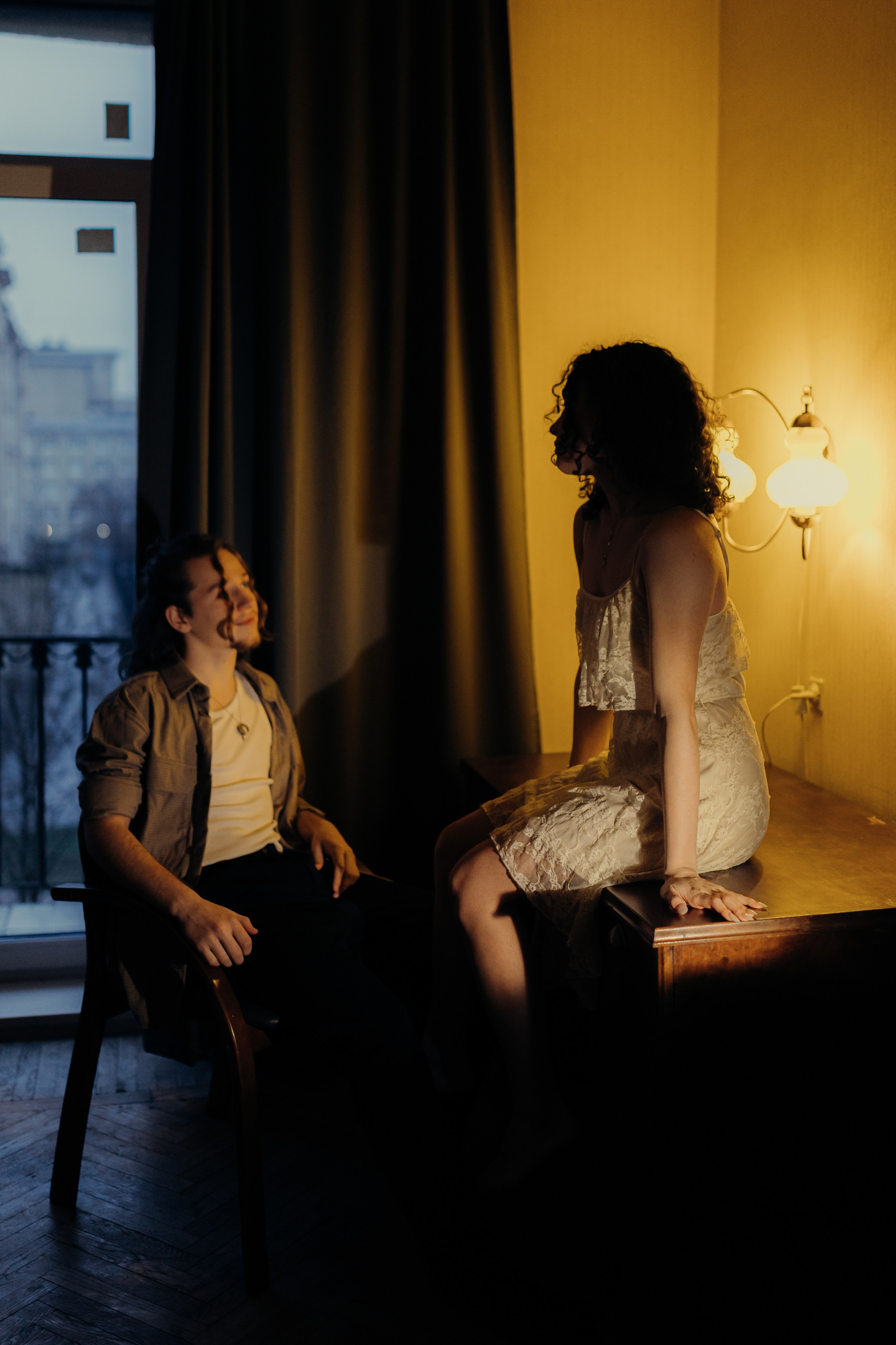 LoveStory домашняя. Фотограф Санкт-Петербург Князева Елизавета
