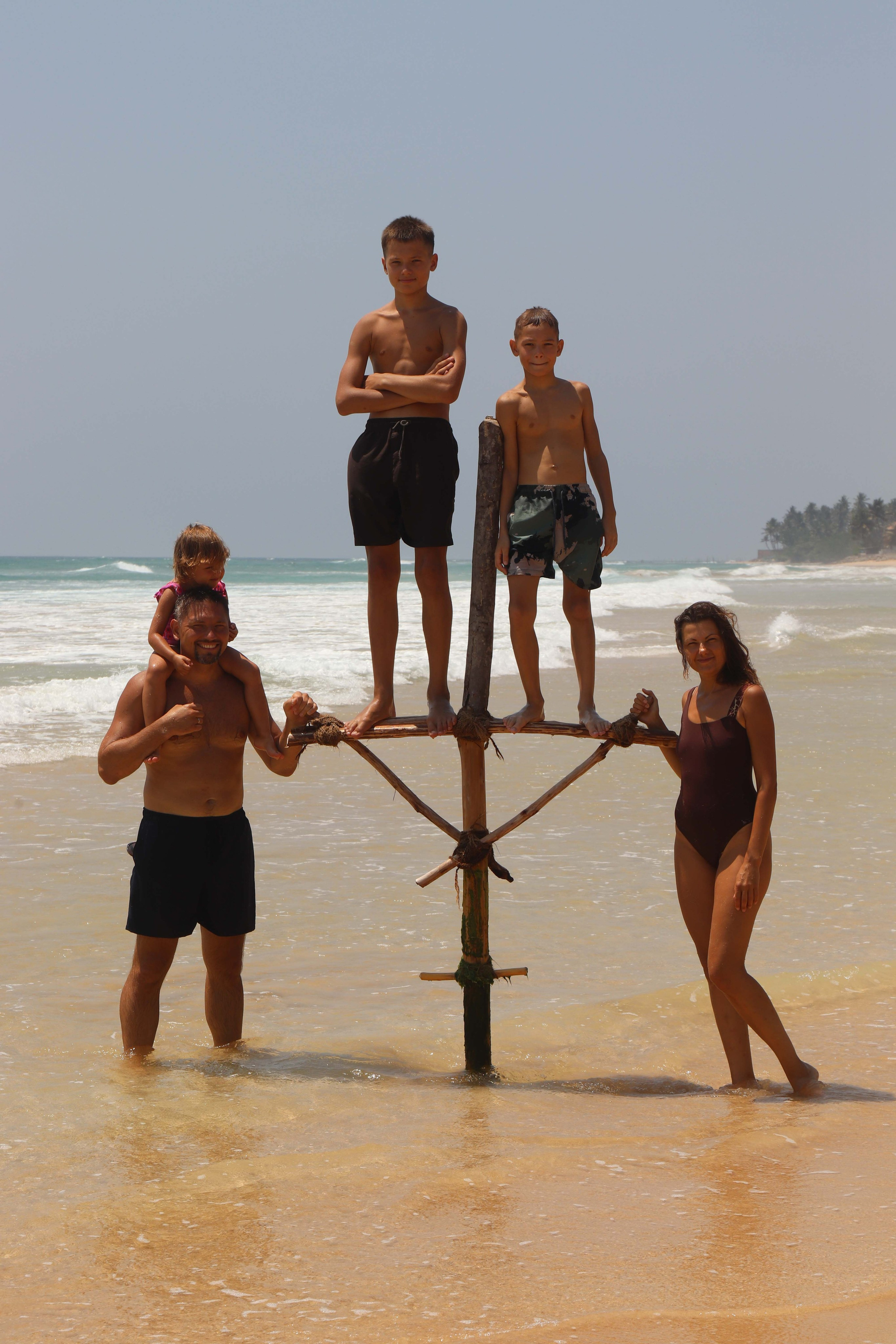 Хабарадува пляж. Фотограф на Шри-Ланке