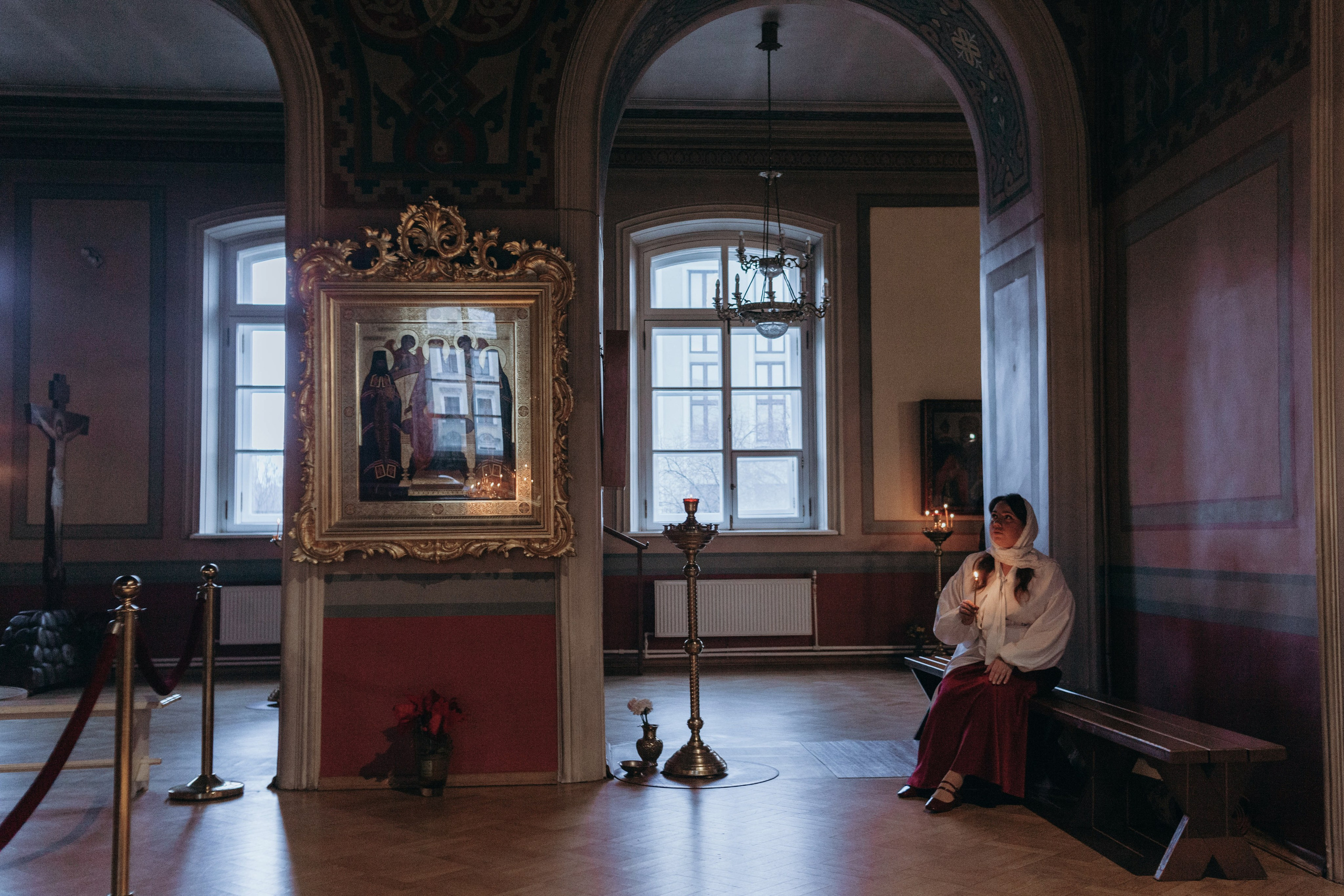 Матушка Екатерина и отец Сергий. Семейный фотограф во Всеволожске и Санкт-Петербурге Юлия Капустина