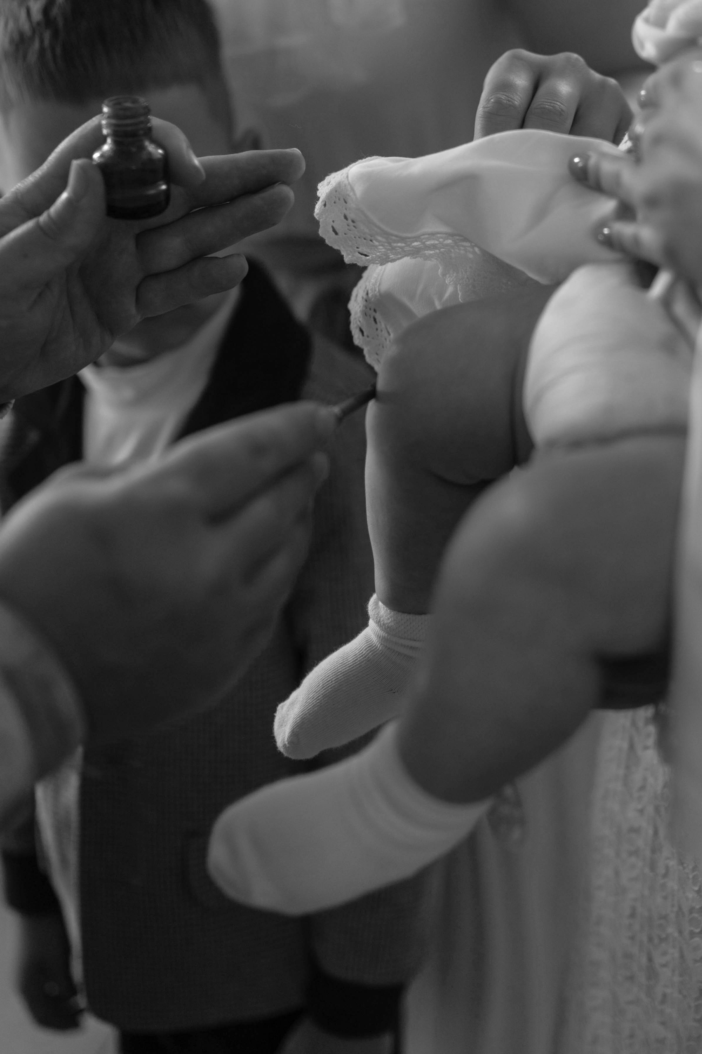 Таинство Крещения Савелия. Фотограф Сальск Катерина