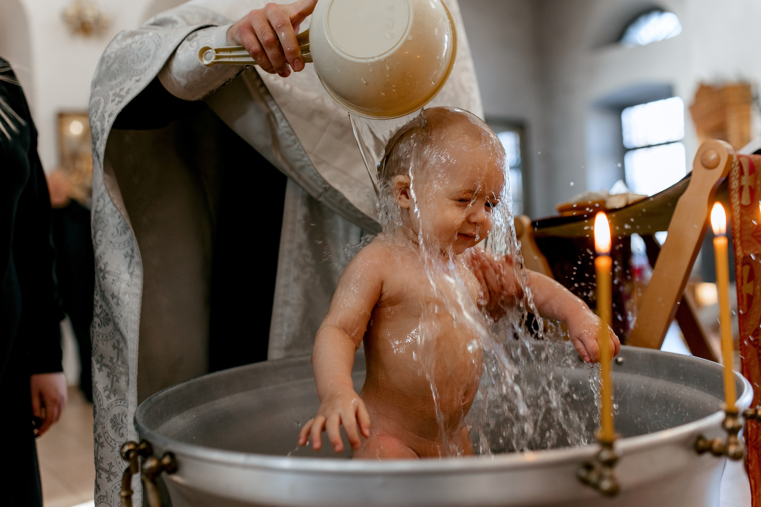 Крещение Тимофея. Свадебный и семейный фотограф в Туле и области Маша Костина