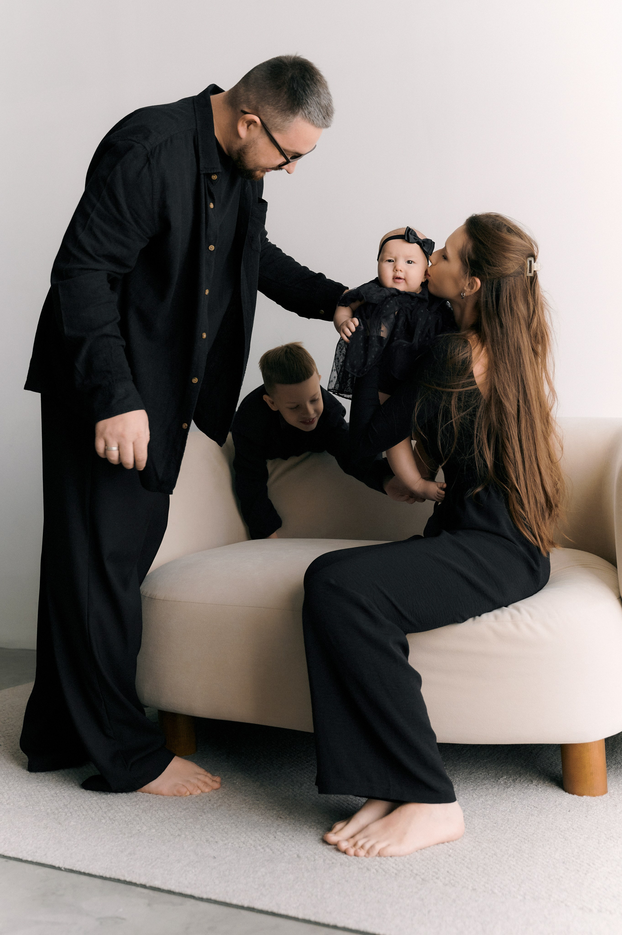 Лиза и ее семья. Фотограф Регина С