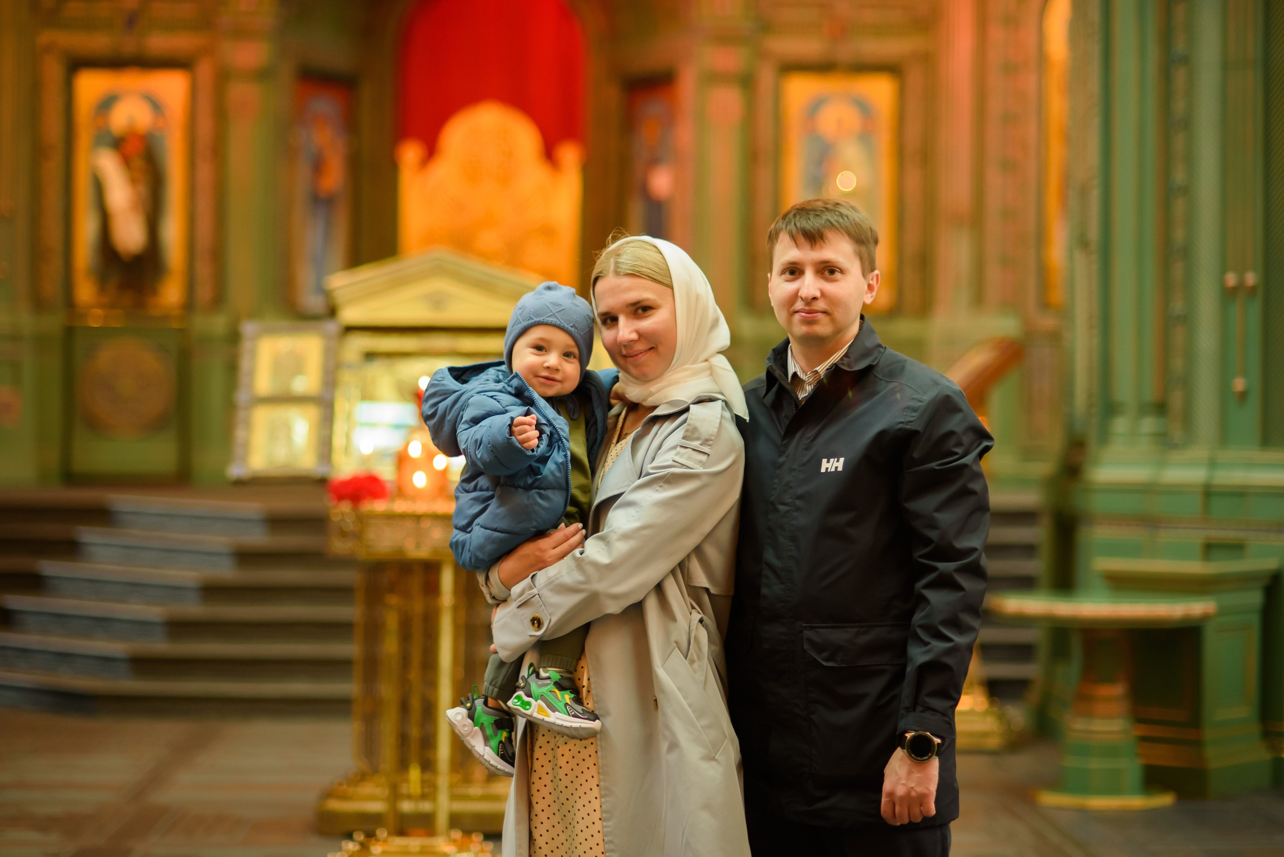 Крещение Михаила. Фотограф Юлия Попова