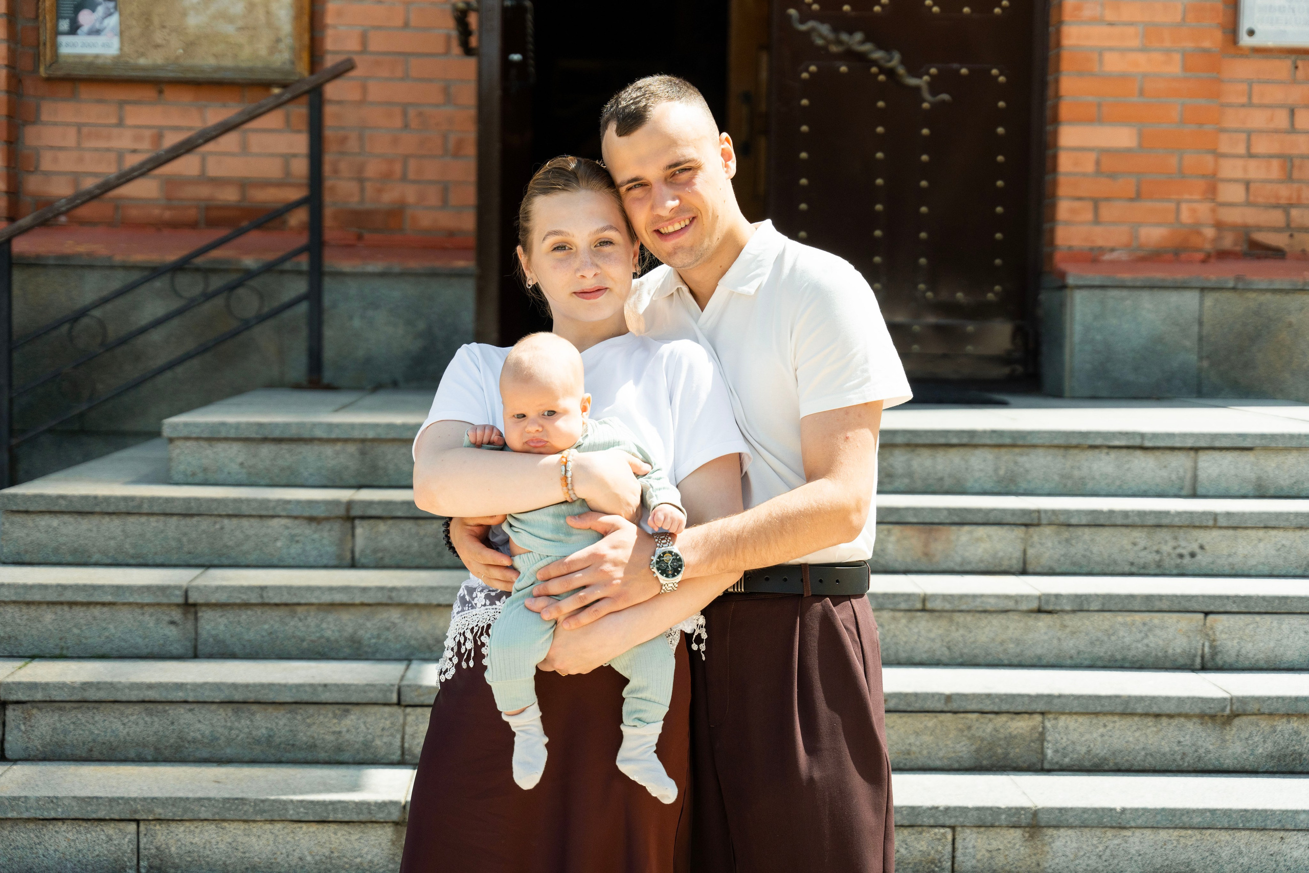 Крещение Льва. Фотограф Юлия Попова