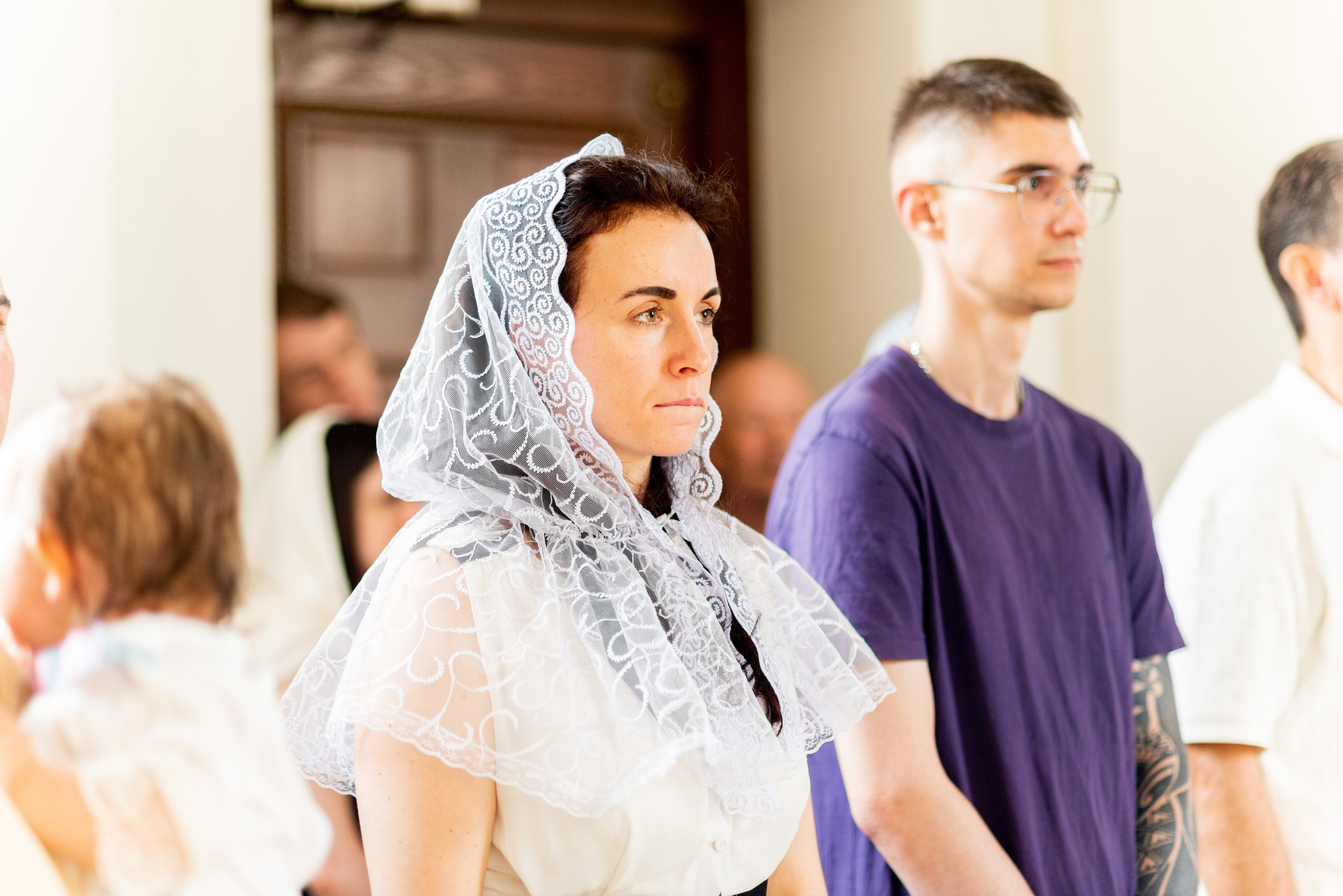 Крещение Ники. Фотограф Юлия Попова