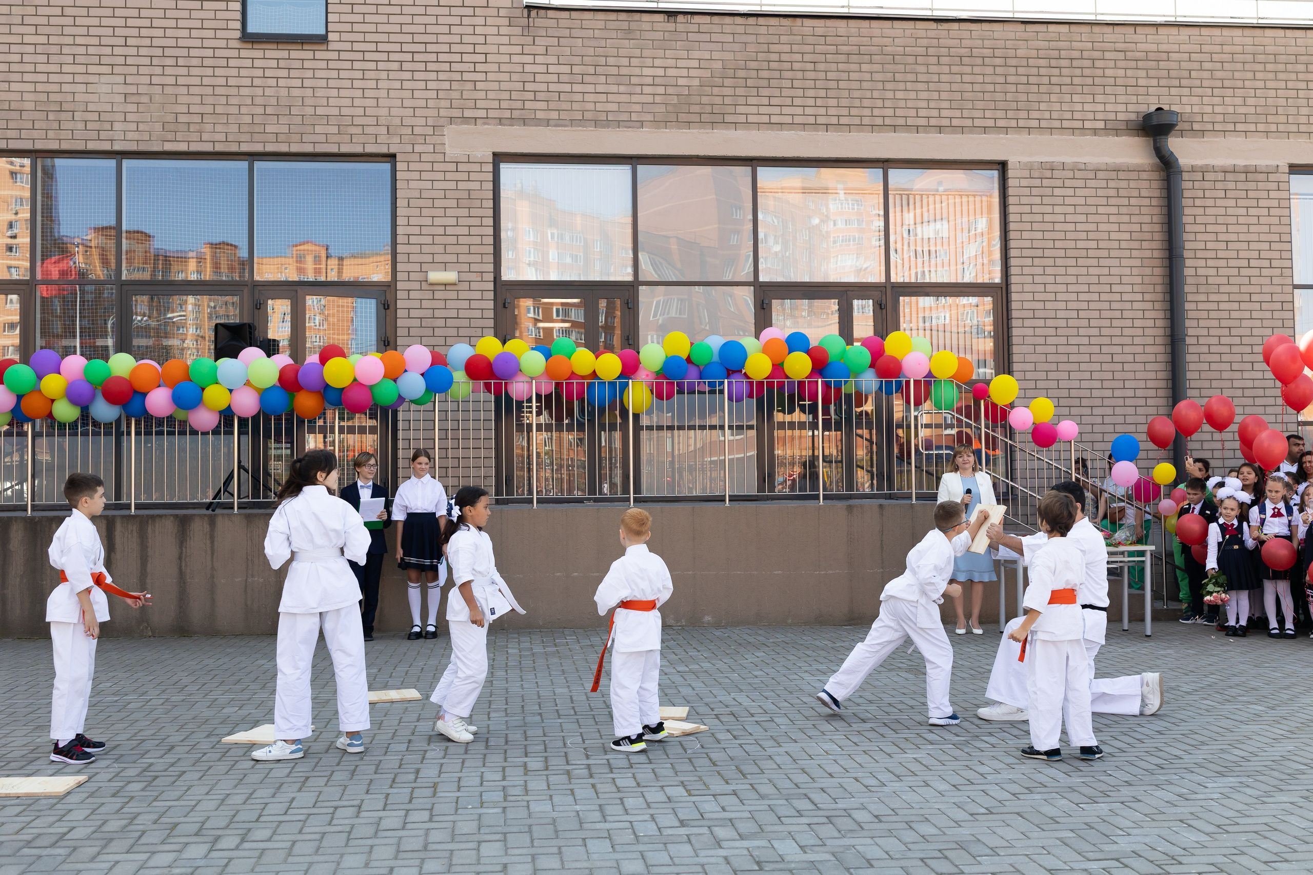 Линейка 1 сентября. Профессиональный Фотограф в Москве Андрей Славнов