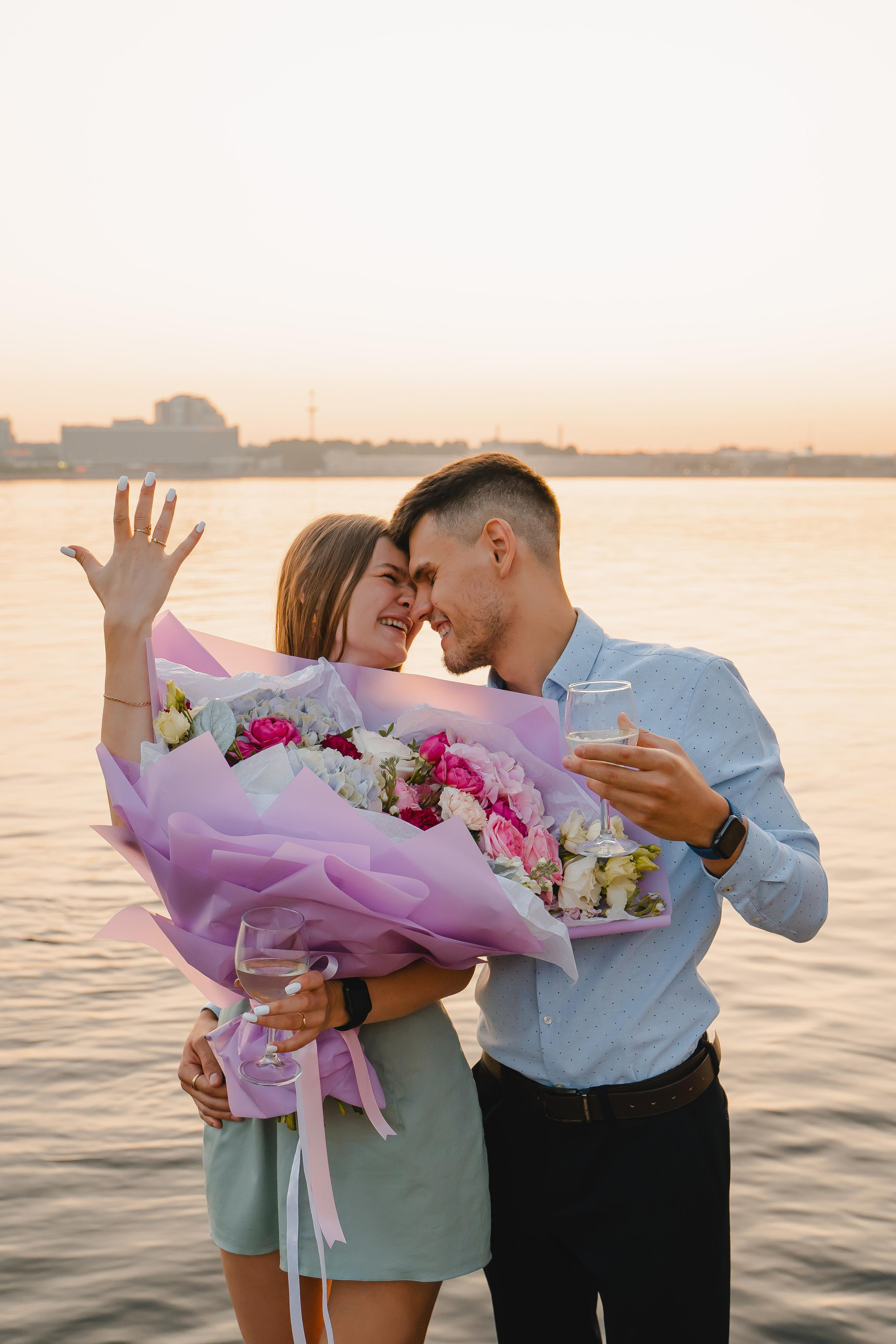 Предложение руки и сердца, сюрпризы. Фотограф и видеограф в Санкт-Петербурге и Москве Виктория Горячева