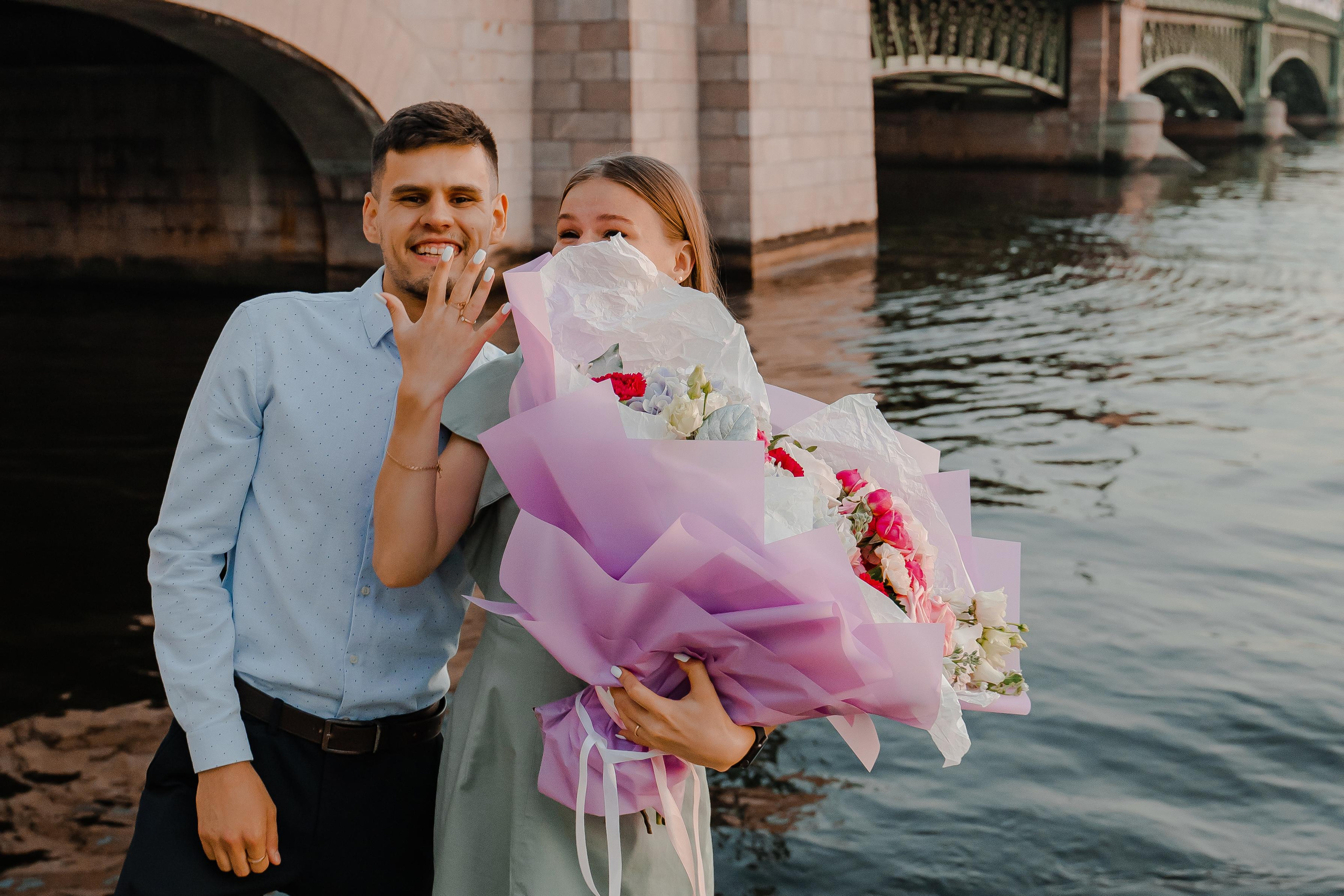 Предложение руки и сердца, сюрпризы. Фотограф и видеограф в Санкт-Петербурге и Москве Виктория Горячева