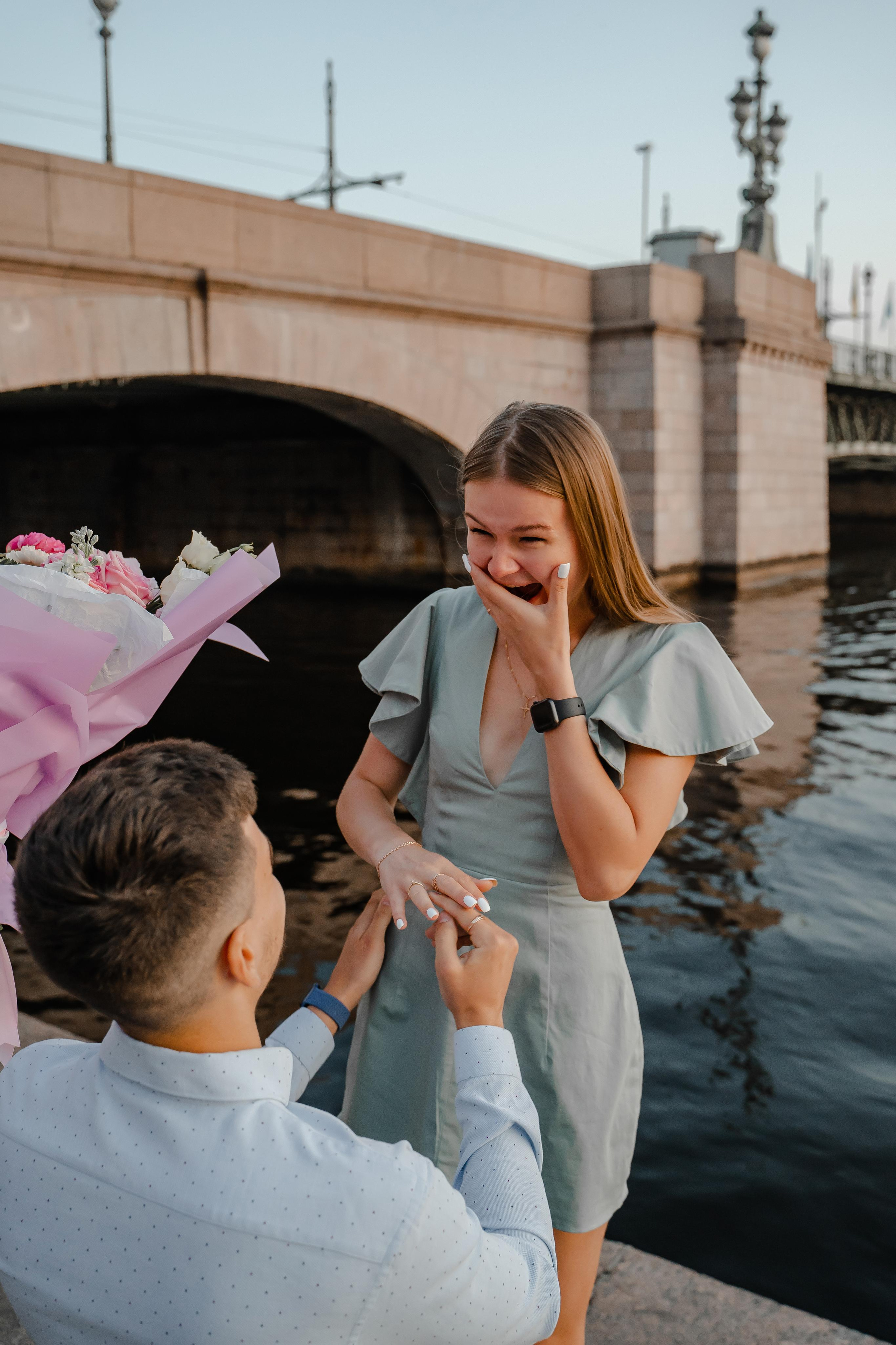 Предложение руки и сердца, сюрпризы. Фотограф и видеограф в Санкт-Петербурге и Москве Виктория Горячева