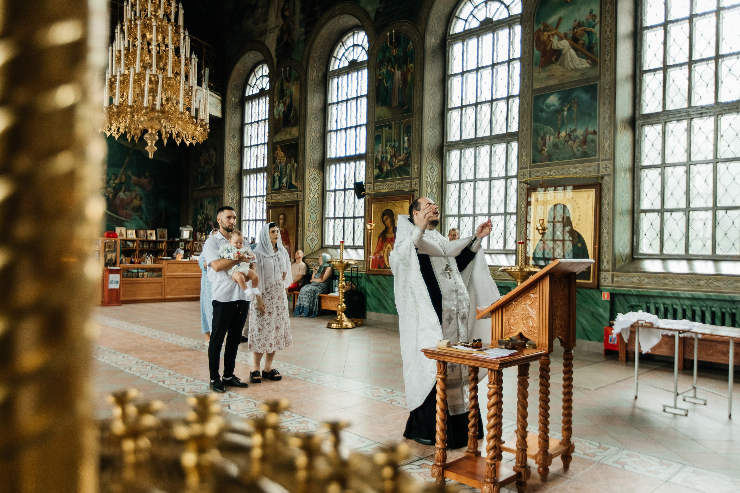 Крещение. Свадебный и семейный фотограф Ростова-на-Дону Ирина Бондарева