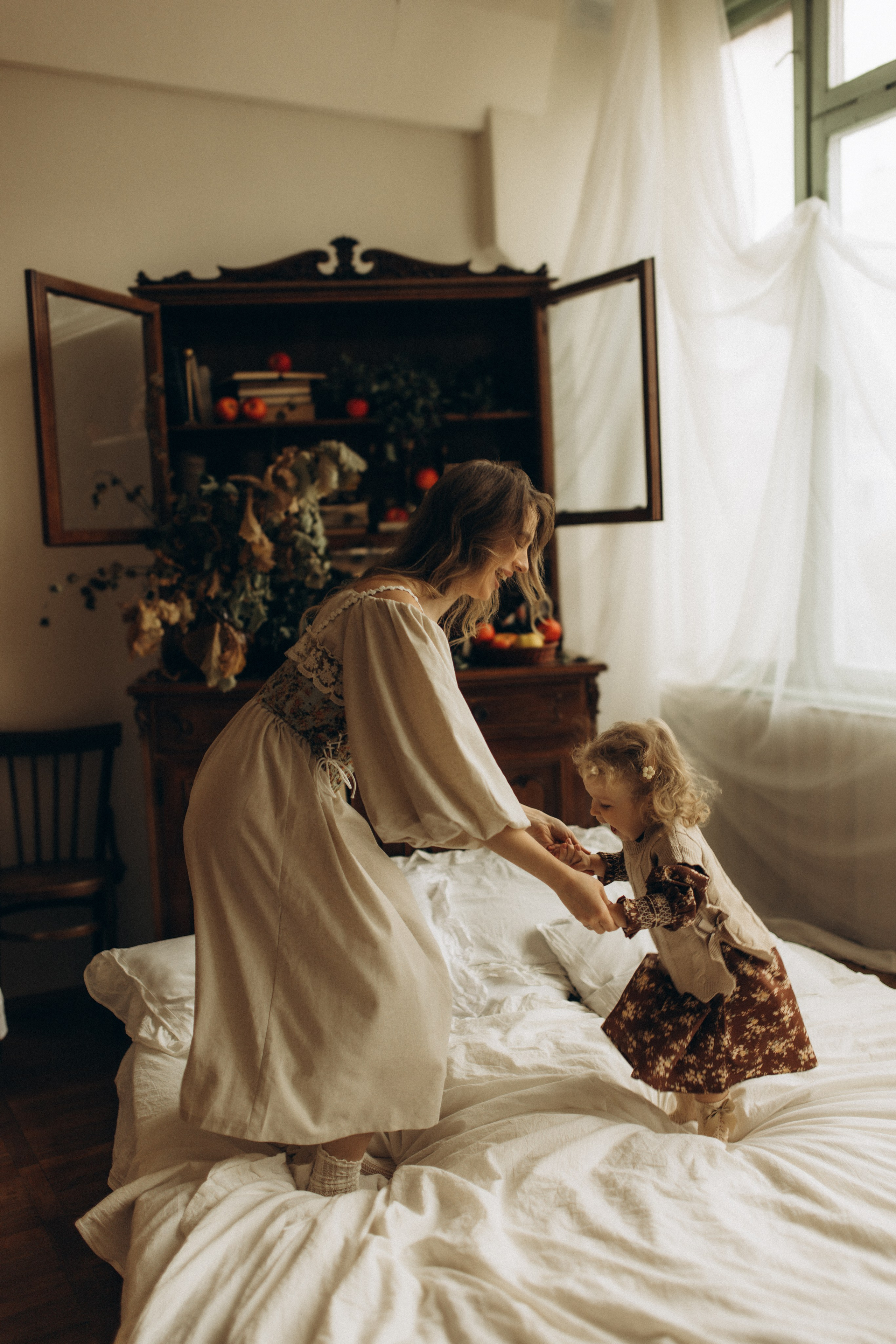 Оля и Амелия. Семейный фотограф Анастасия Масленникова