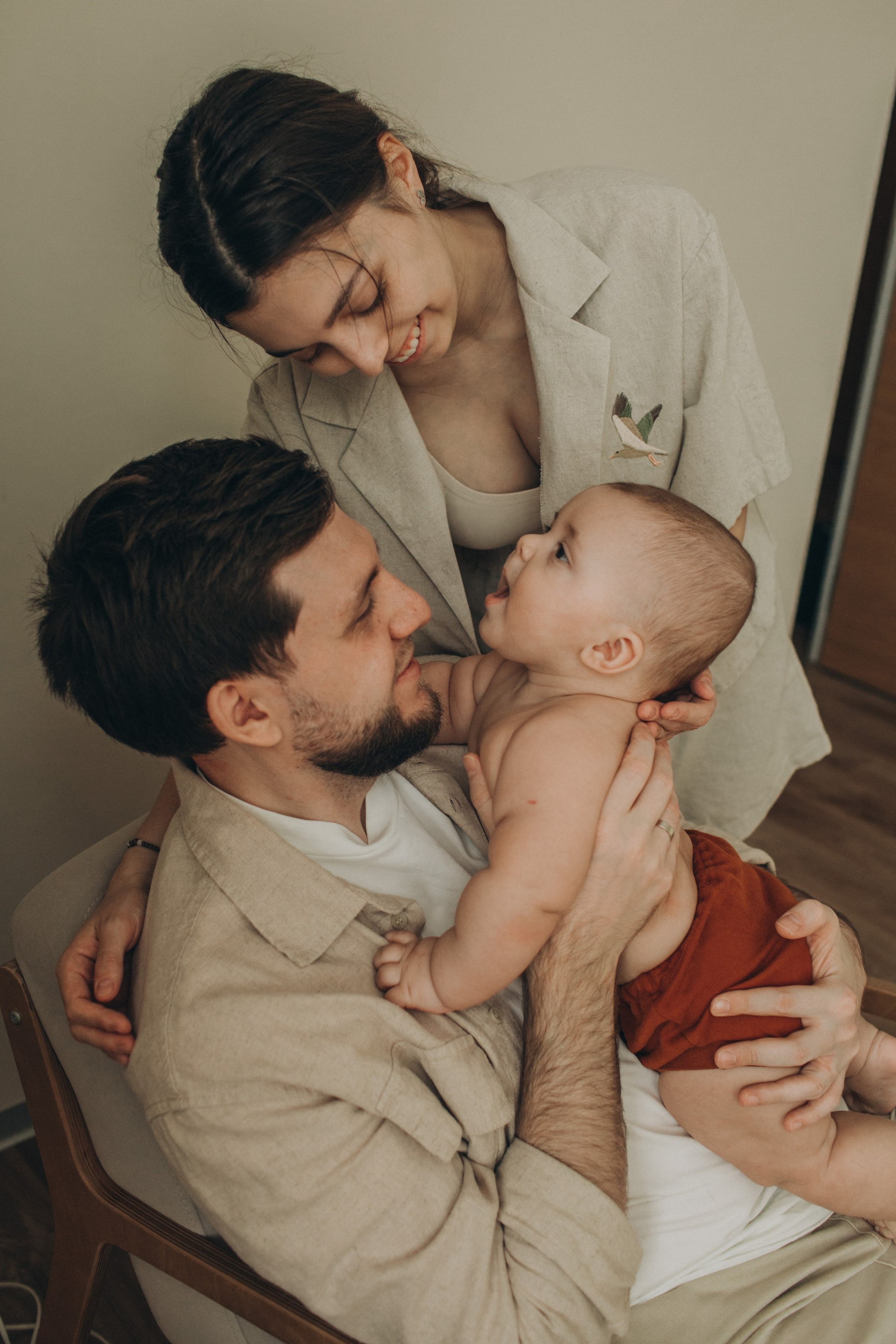 Лев, Мила, Леша. Семейный фотограф Томск