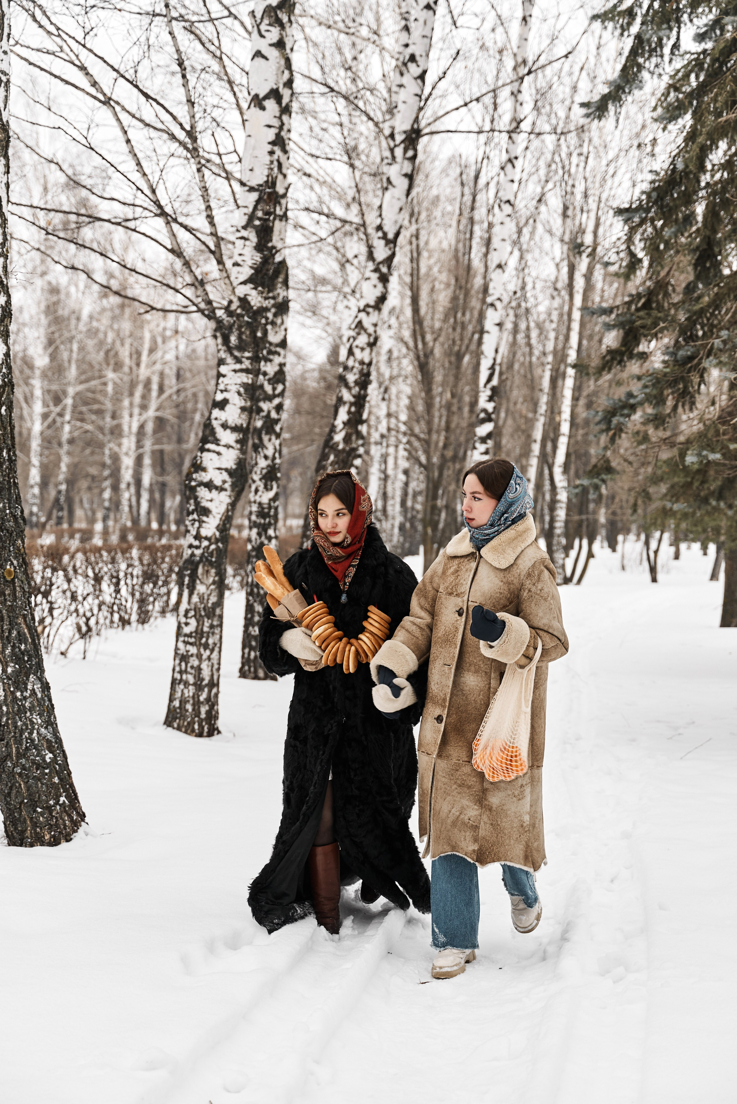 Звенит январская вьюга. Детский и семейный фотограф Шемарова Ольга