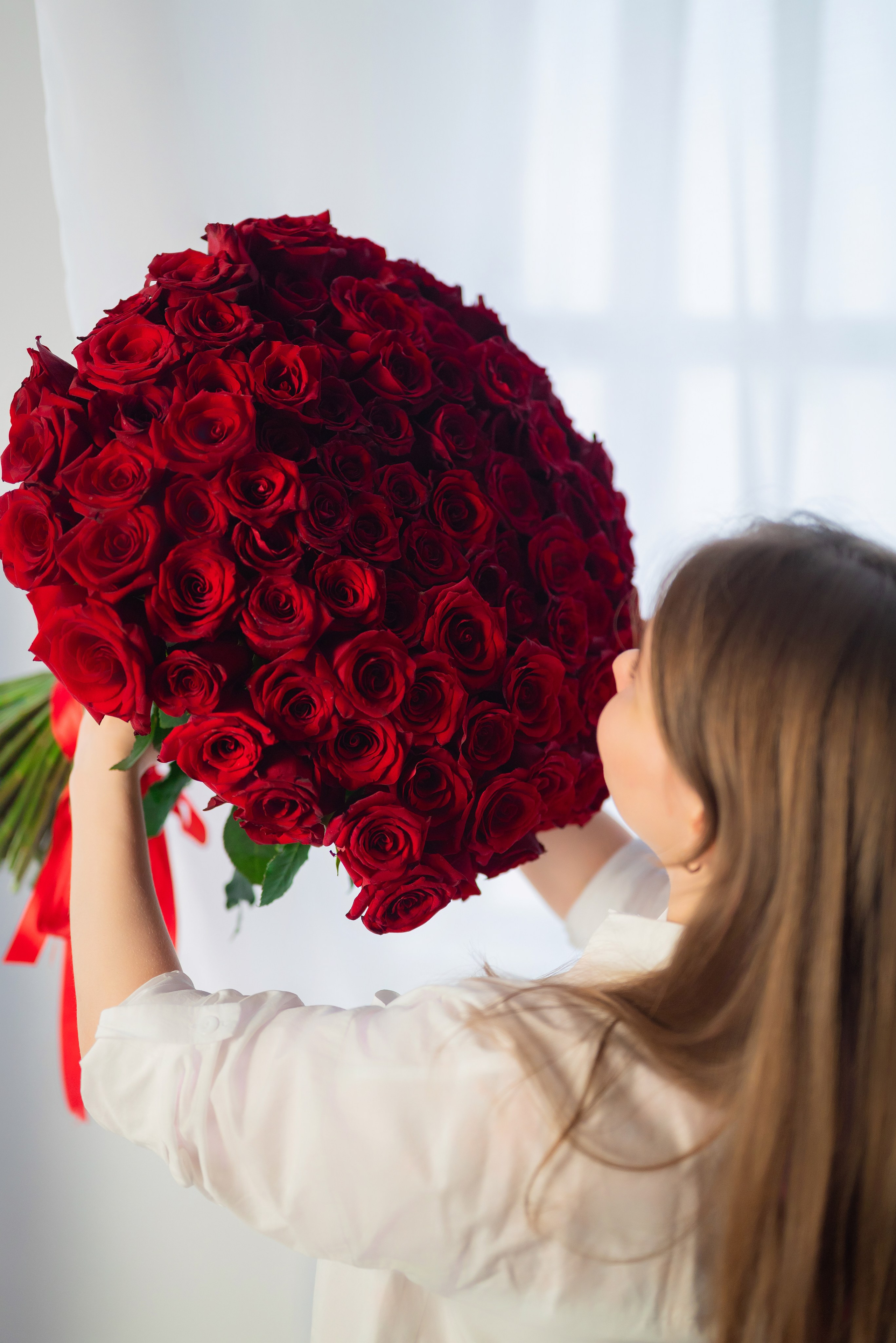 Фотопроект *101 красная роза* 2023 г. Фотограф в городе Салават