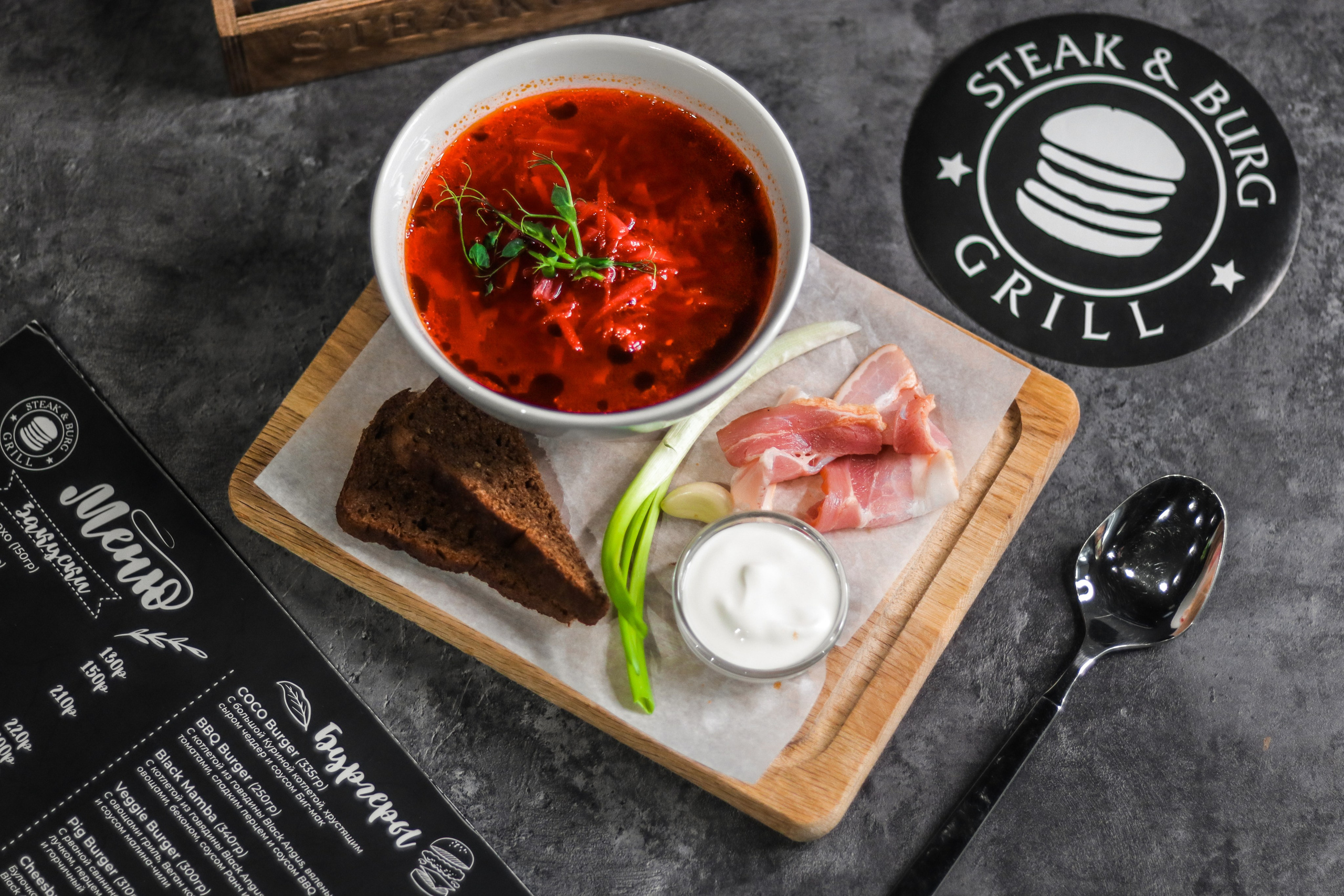 «Steak&Burg» кафе, г. Барнаул. Контент фотограф Дмитрий Борисов