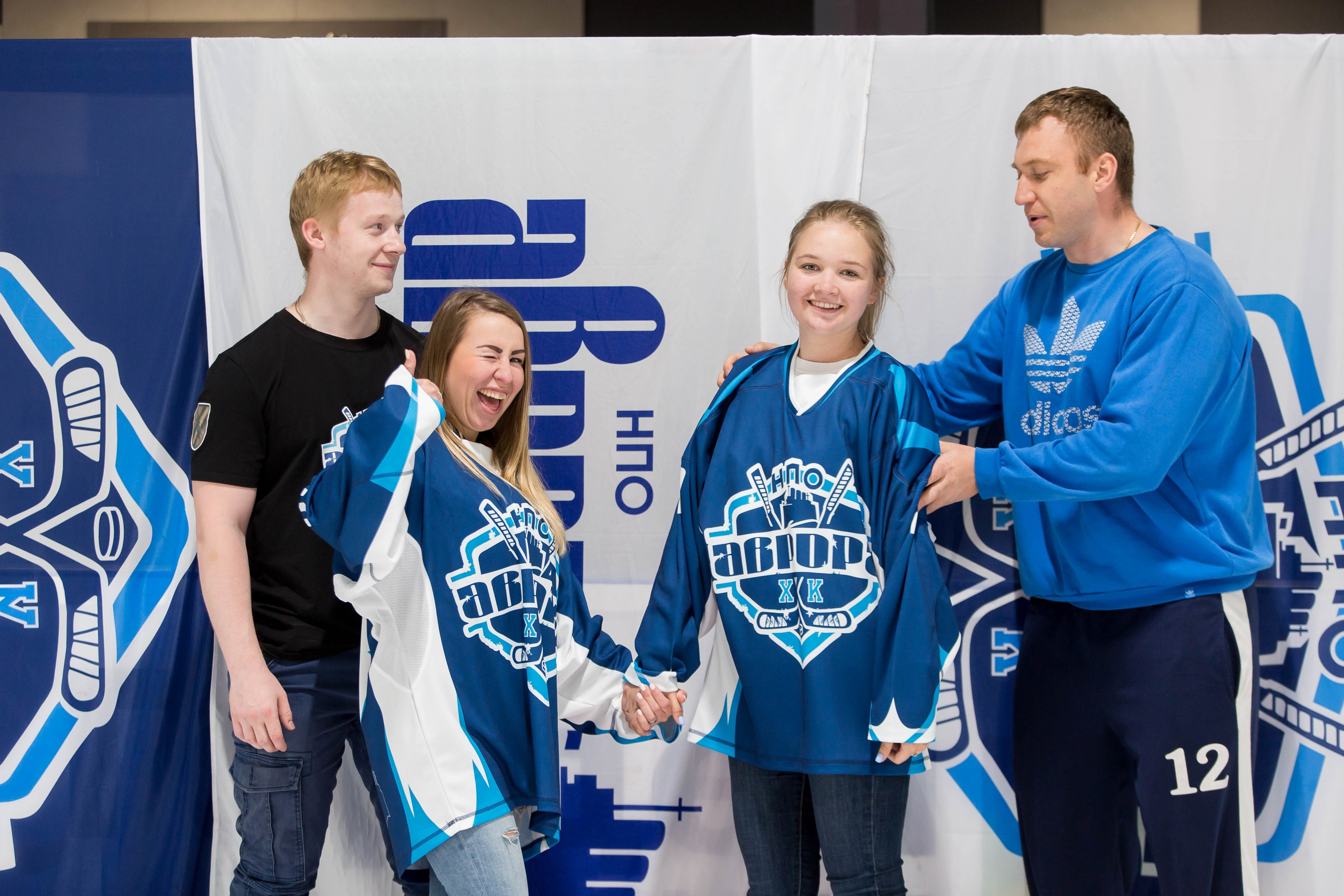 Хоккей для НПО «Аврора». Снимаю съемки