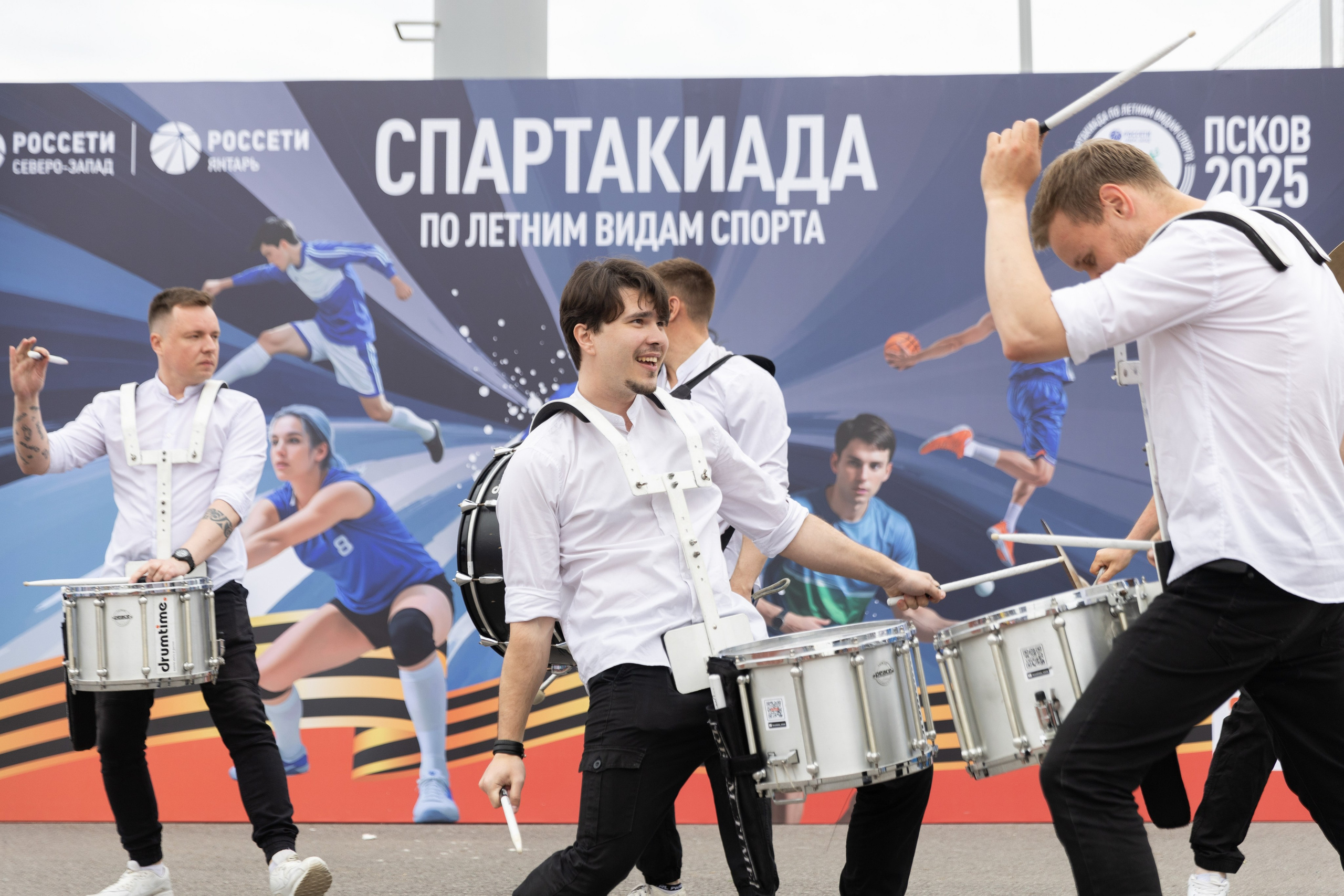 Летняя спартакиада «Росссети». Снимаю съемки